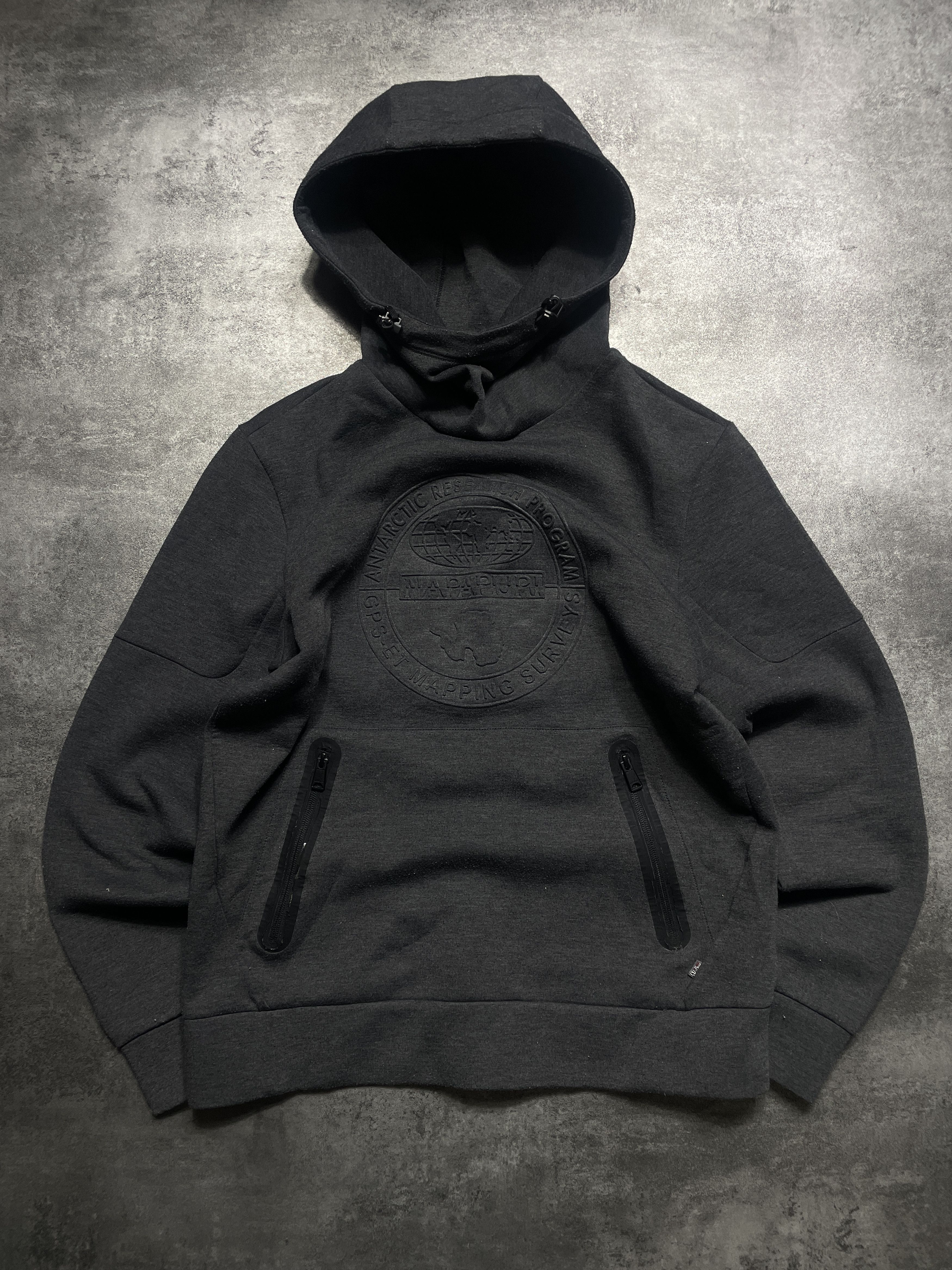 Napapijri 🔥RARE🔥Napapijri Vintage Y2K Hoodie Rare Big Logo Size US L / EU 52-54 / 3 - 1 Thumbnail