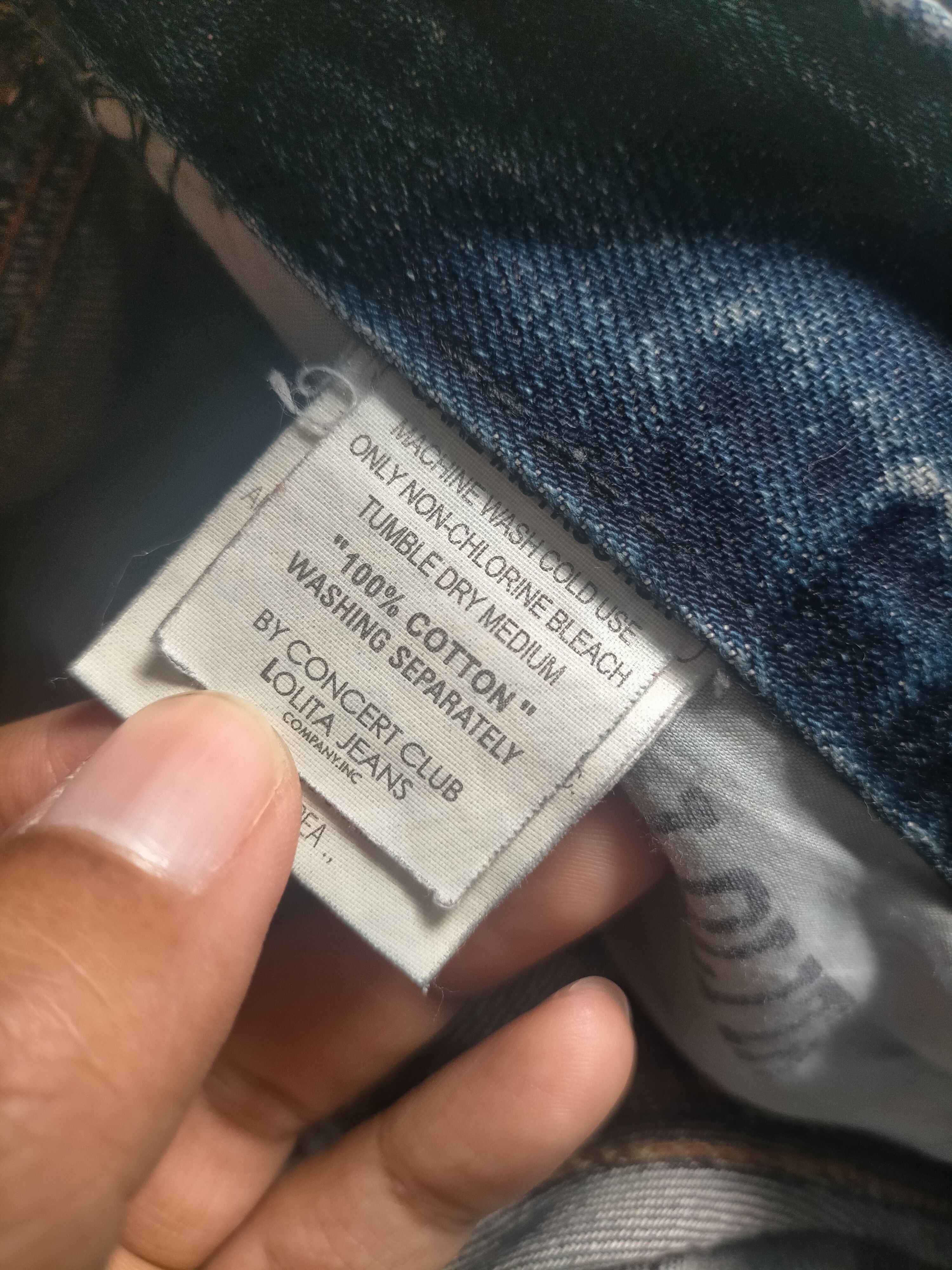 Tornado Mart 🔥90s Rare Yoshimoto nara x Lolita Rare jeans Size US 30 / EU 46 - 10 Thumbnail