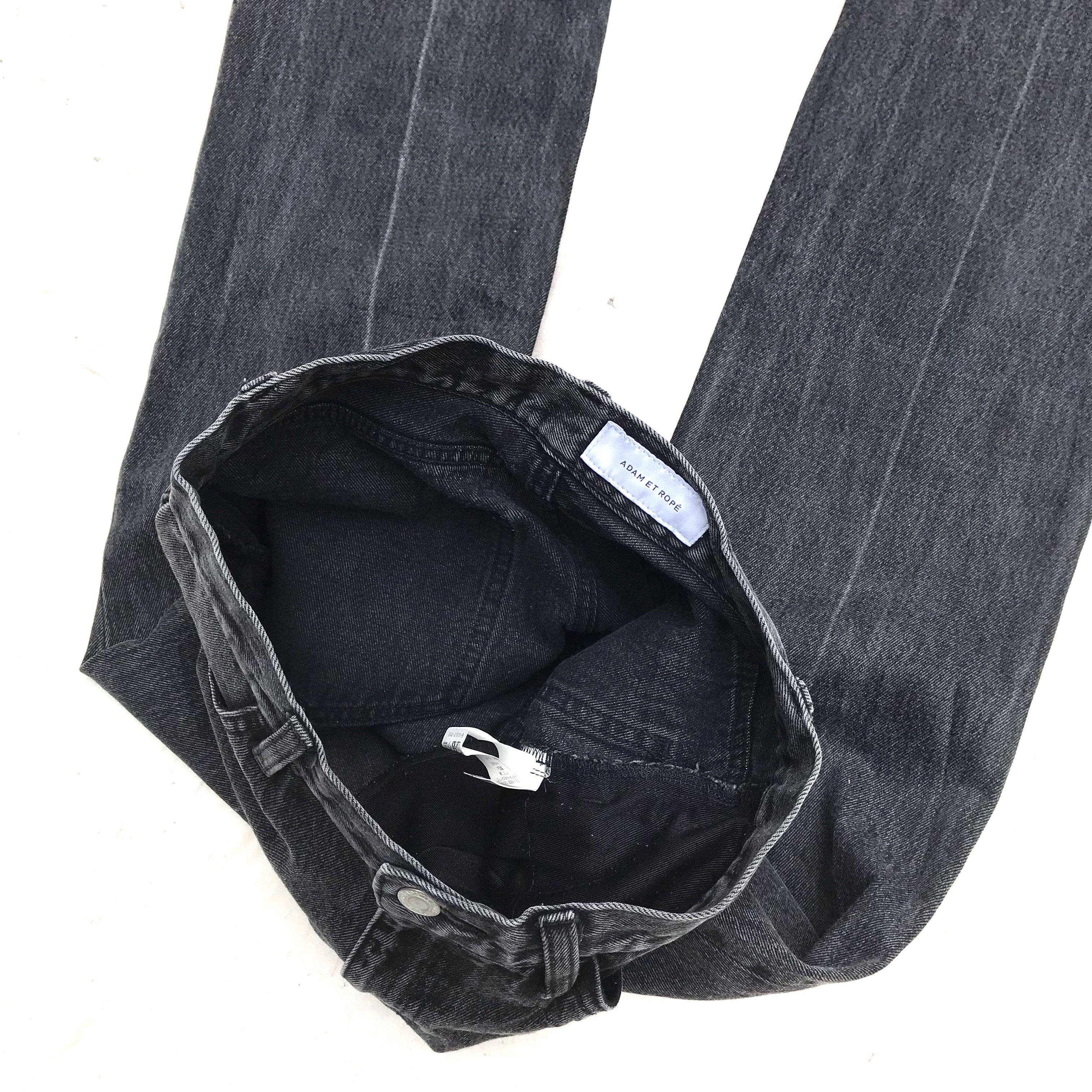 ADAM ET ROPE Adam Et Rope Straight Black Acid wash Jeans pants size 34 Size US 34 / EU 50 - 6 Thumbnail