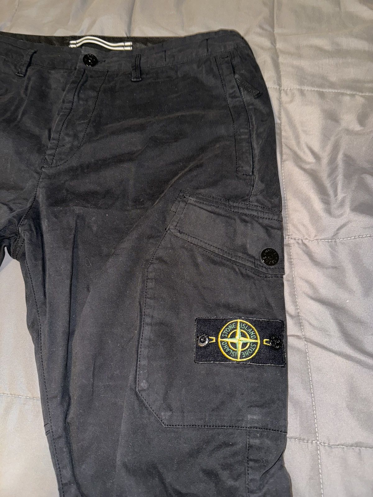 Stone Island Stone Island cargo pants Size US 33 - 2 Thumbnail