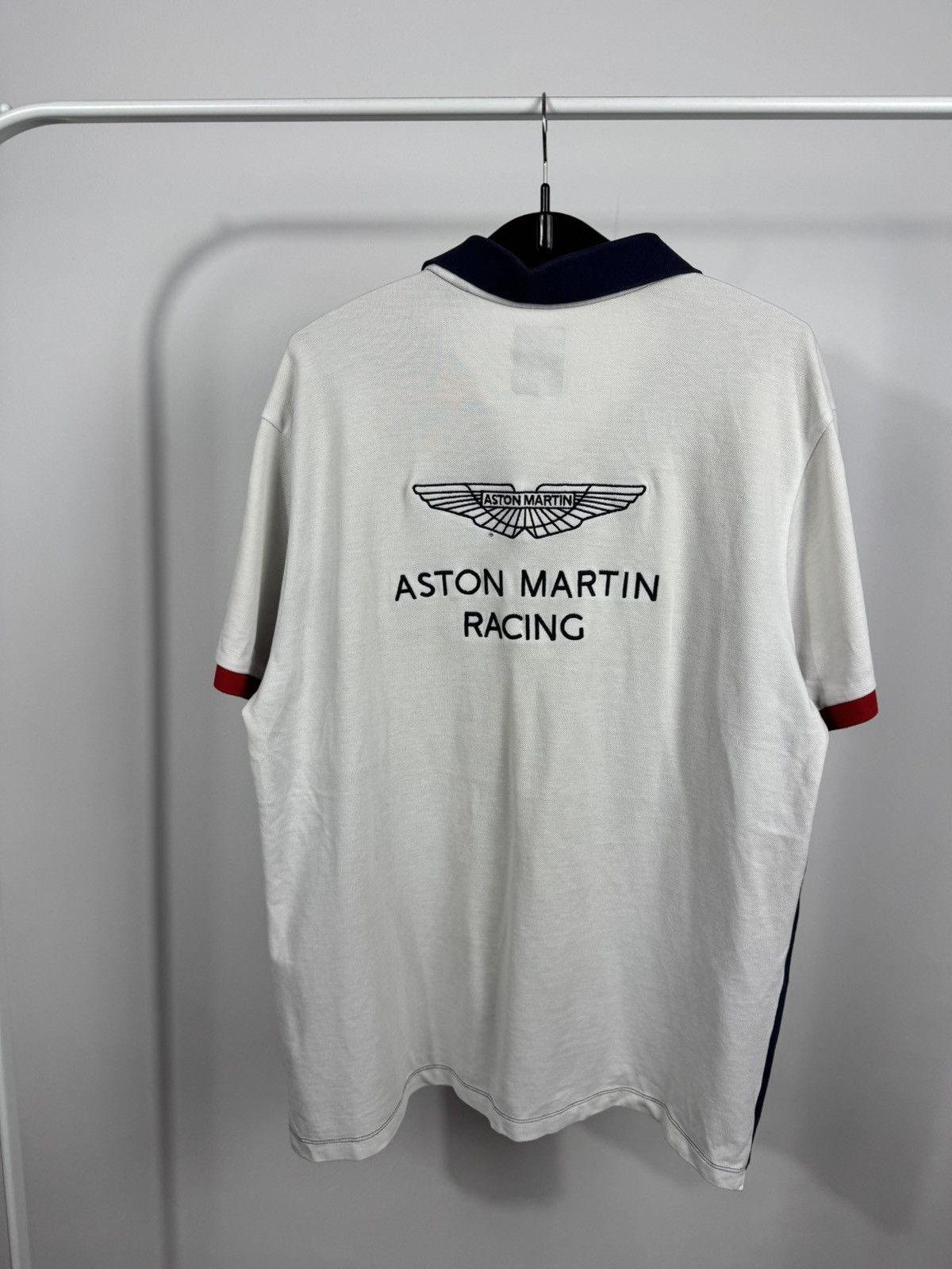 Hackett Hackett Aston Martin Racing Polo Shirt XL Navy Motorsport Size US XL / EU 56 / 4 - 12 Thumbnail