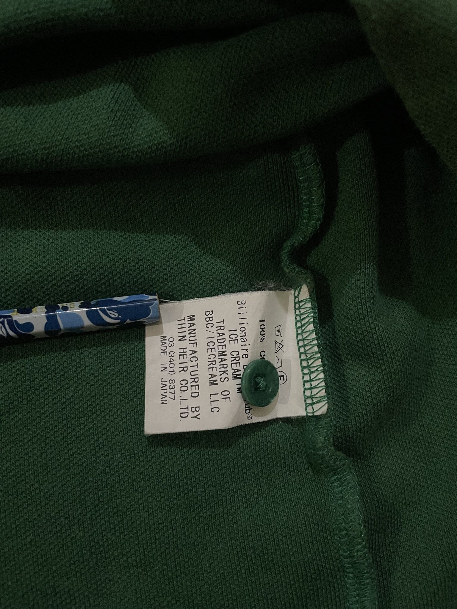 Billionaire Boys Club BBC/Ice Cream “Cones & Bones” Embroidered Polo Tee Size US M / EU 48-50 / 2 - 8 Thumbnail