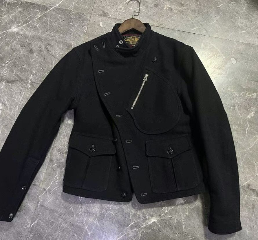 Freewheelers Freewheelers daredevil wool motorcycle jacket | Grailed