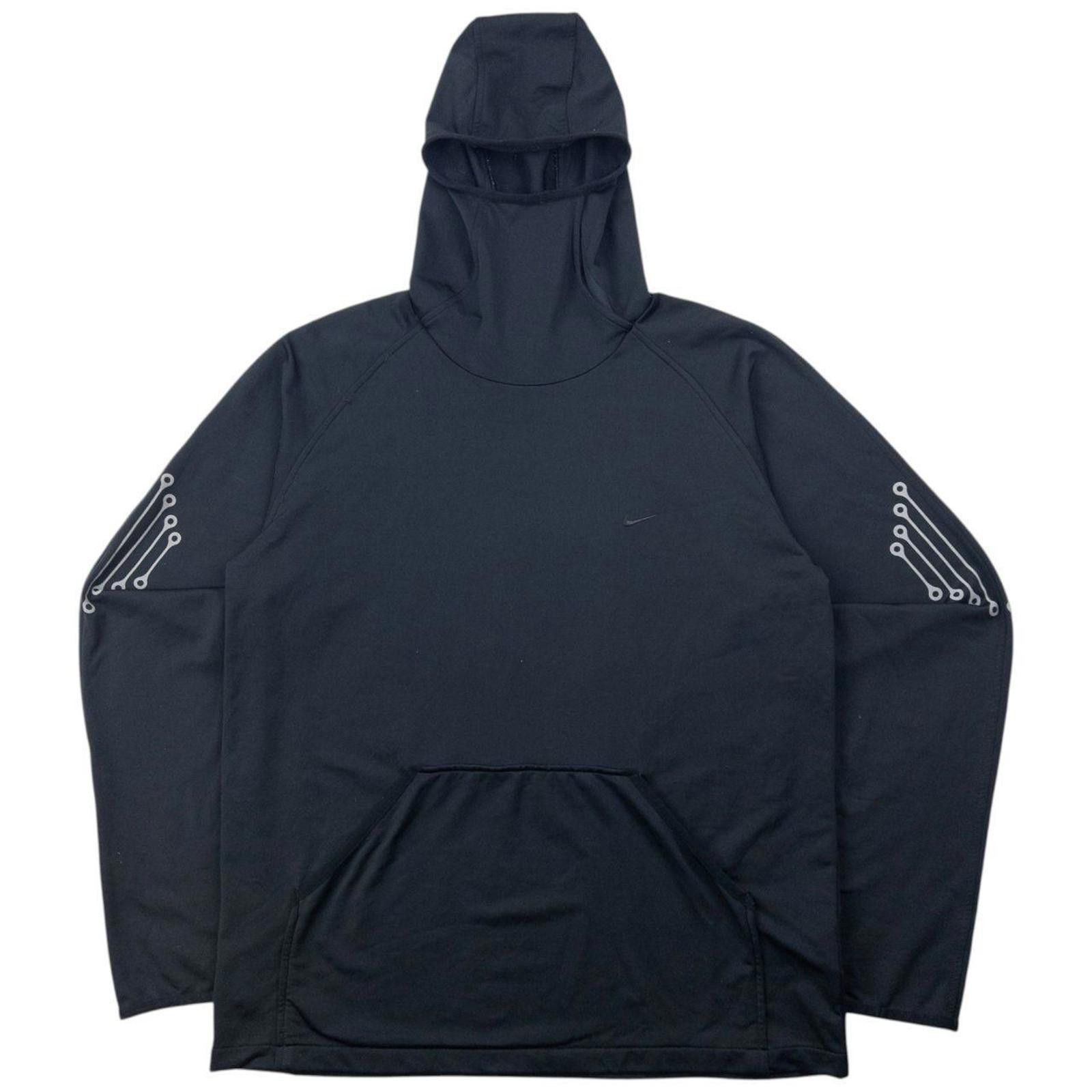 Nike Vintage Nike Dri-Fit Ninja Hoodie Size M Size US M / EU 48-50 / 2 - 1 Thumbnail