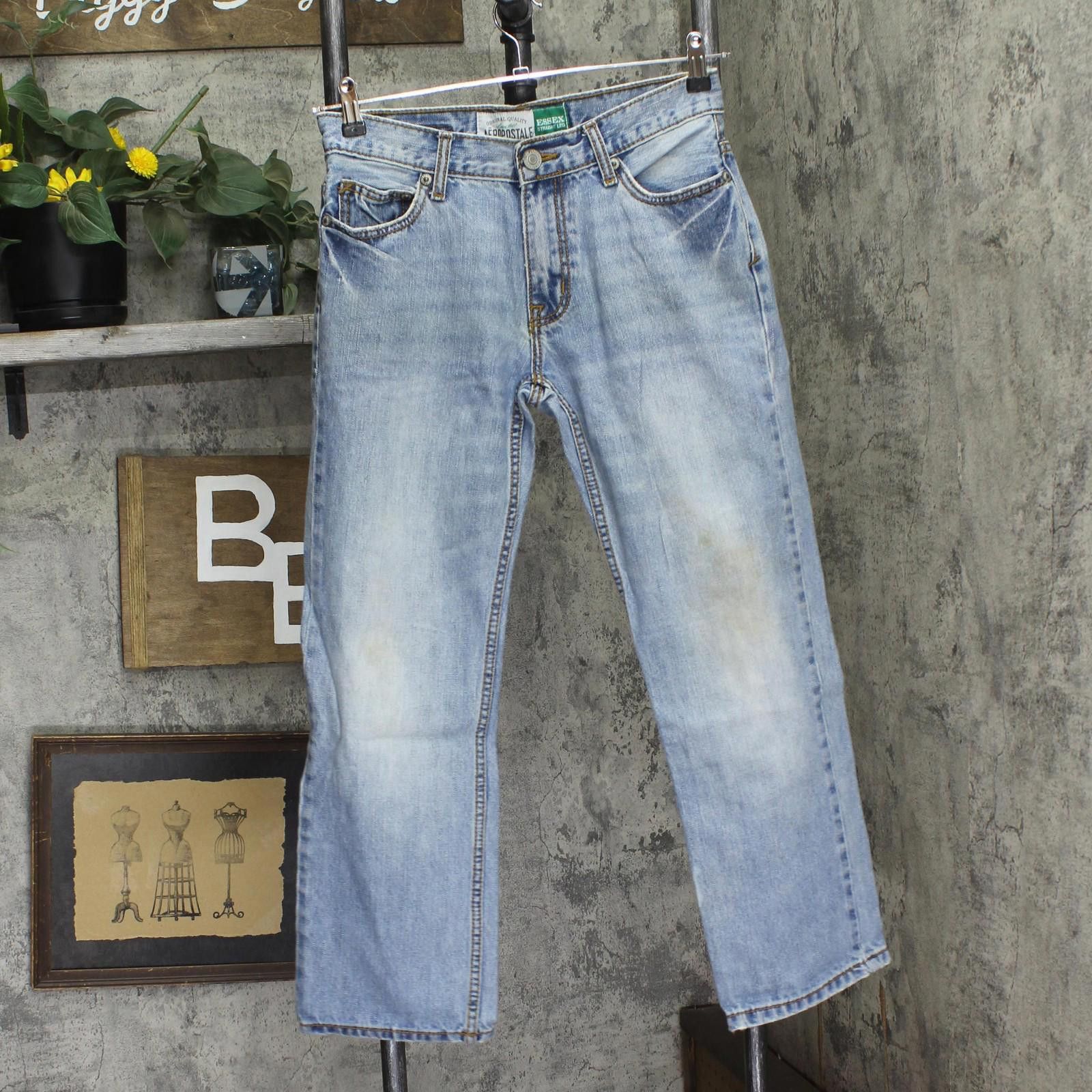 Aeropostale Aeropostale Y2k Essex Straight Leg Jeans Light Blue 28x28 Size US 28 / EU 44 - 1 Thumbnail