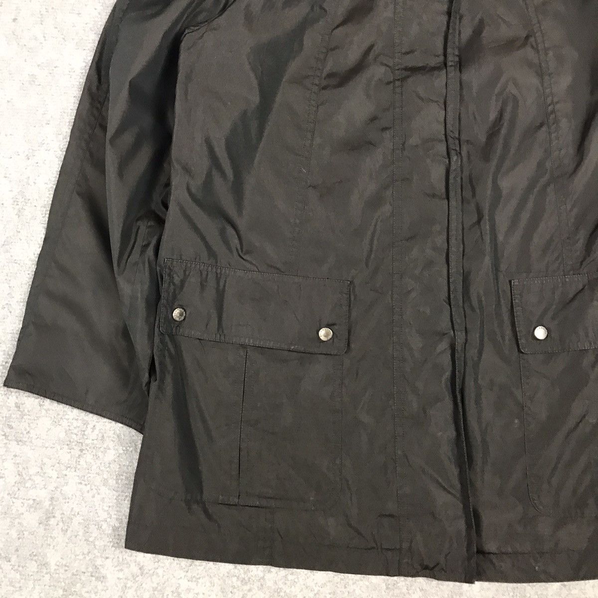 Burberry × Vintage BURBERRY NYLON ZIPPER JACKET Size US M / EU 48-50 / 2 - 3 Thumbnail