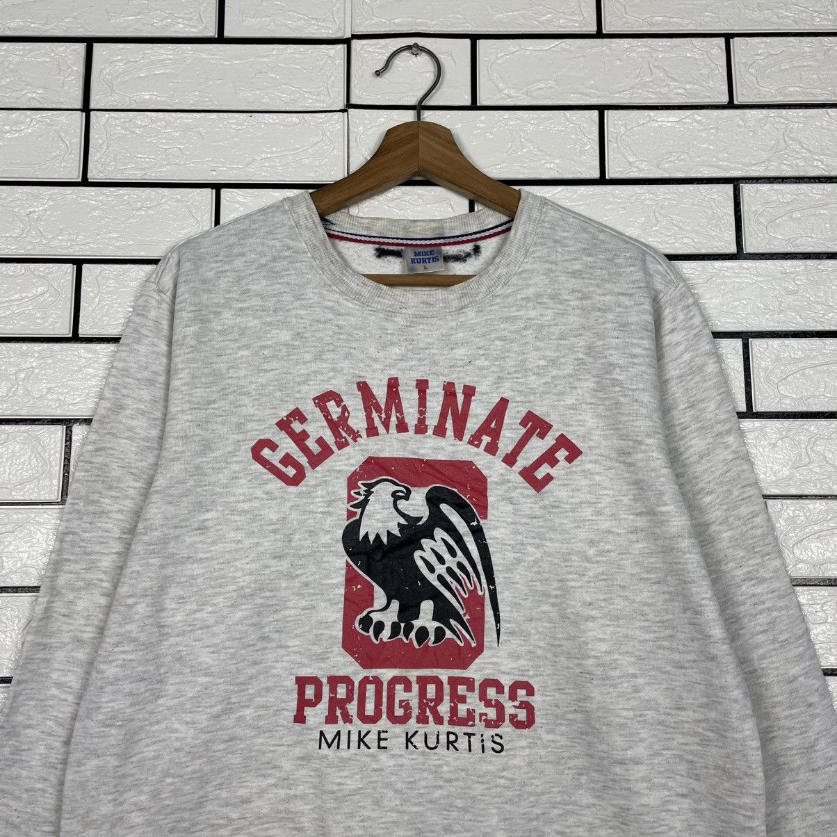 Japanese Brand Mike Kurtis Germinate Progress Sweatshirt Size US M / EU 48-50 / 2 - 2 Thumbnail
