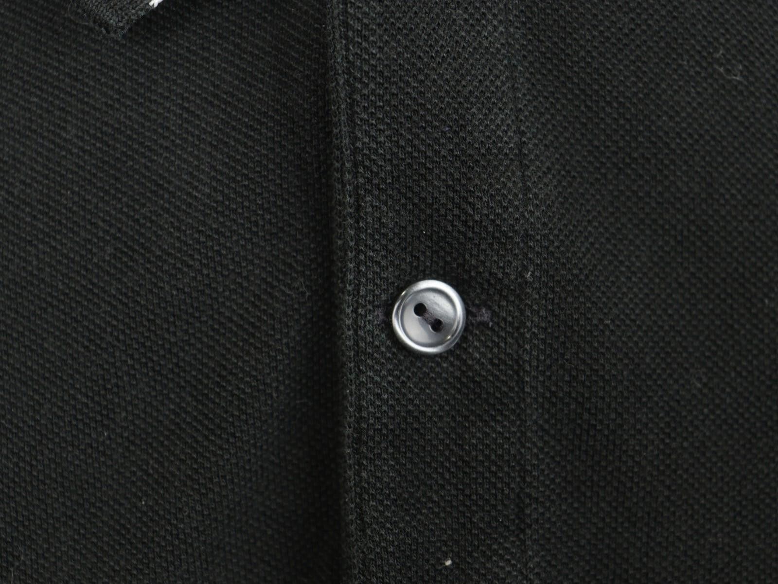 Lacoste Lacoste Black Cotton Collared Popover Polo Shirt Size 5 Size US M / EU 48-50 / 2 - 9 Thumbnail