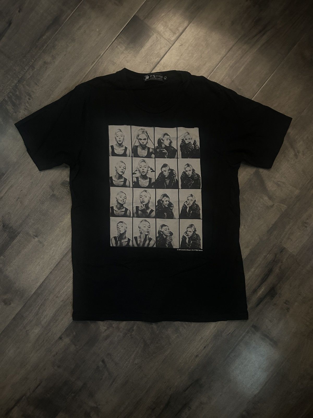 Hysteric Glamour Hysteric Glamour x Andy Warhol Portrait Tee Black Size S Size S / US 4 / IT 40 - 1 Thumbnail