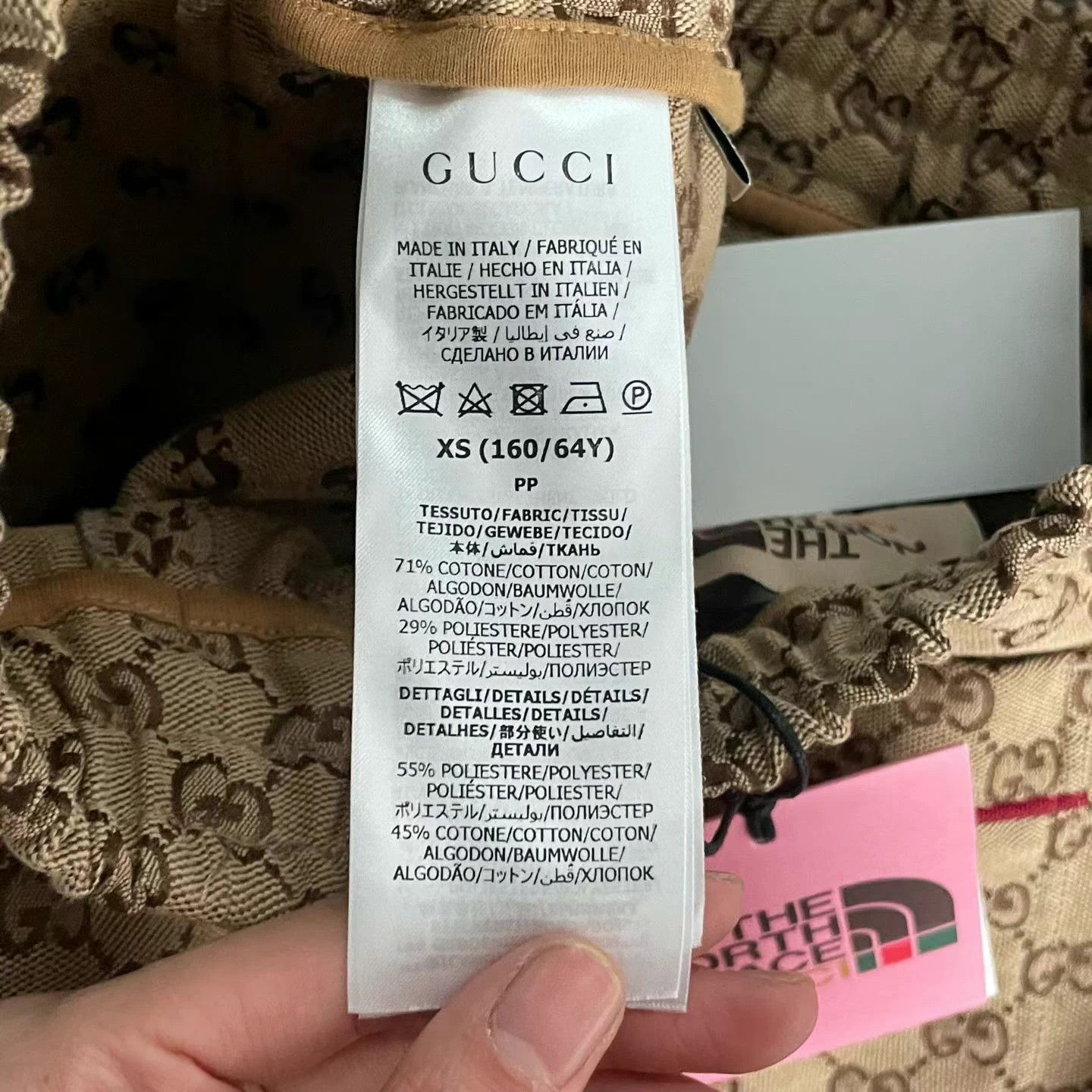 Gucci Gucci x The North Face Monogram Shorts XS Size 24" / US 00 / IT 34 - 4 Thumbnail