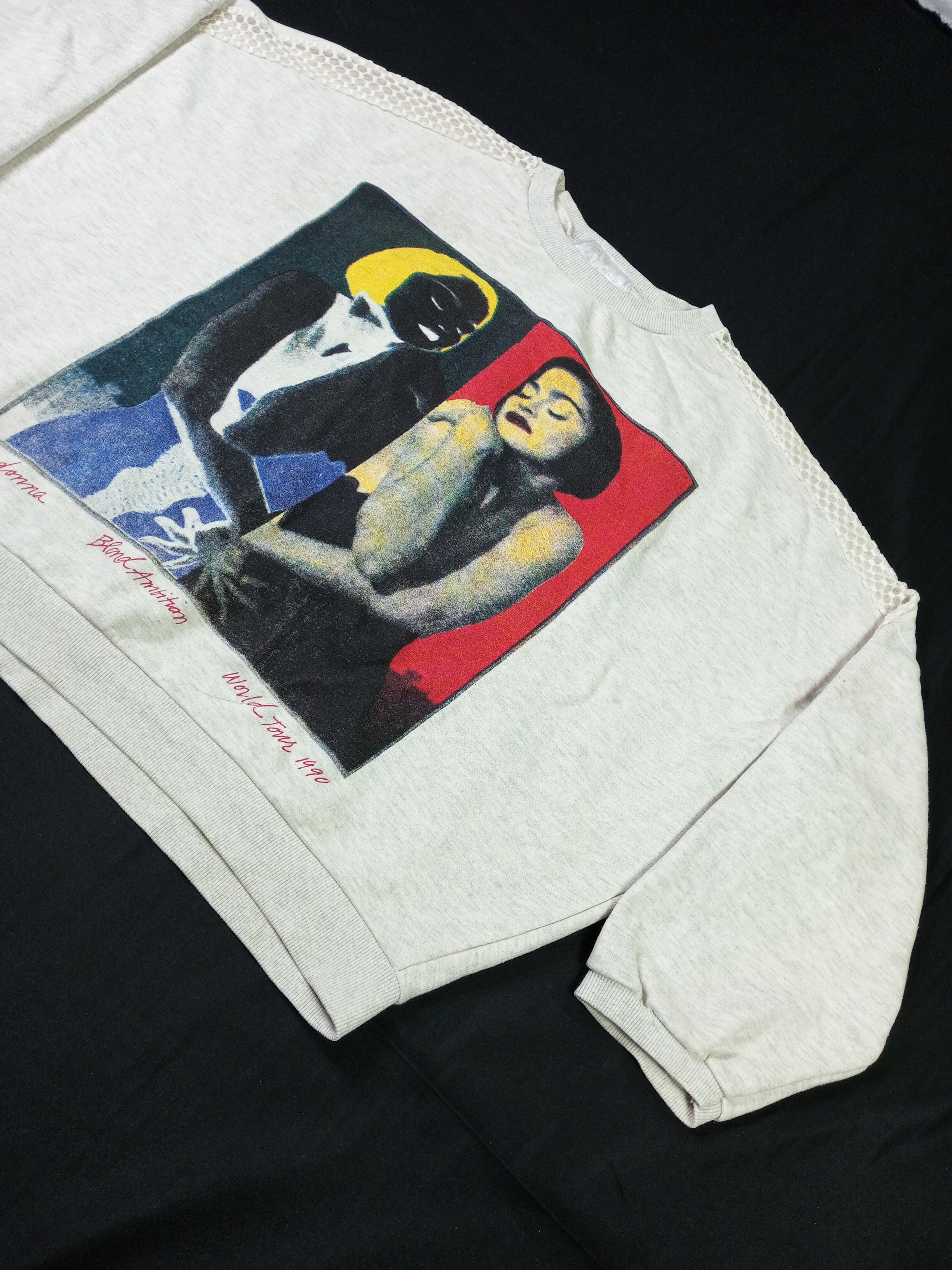 Band Tees × Vintage Vintage Madonna Blond Ambition 1990 Tour Promo Shirt Size XL / US 12-14 / IT 48-50 - 5 Thumbnail