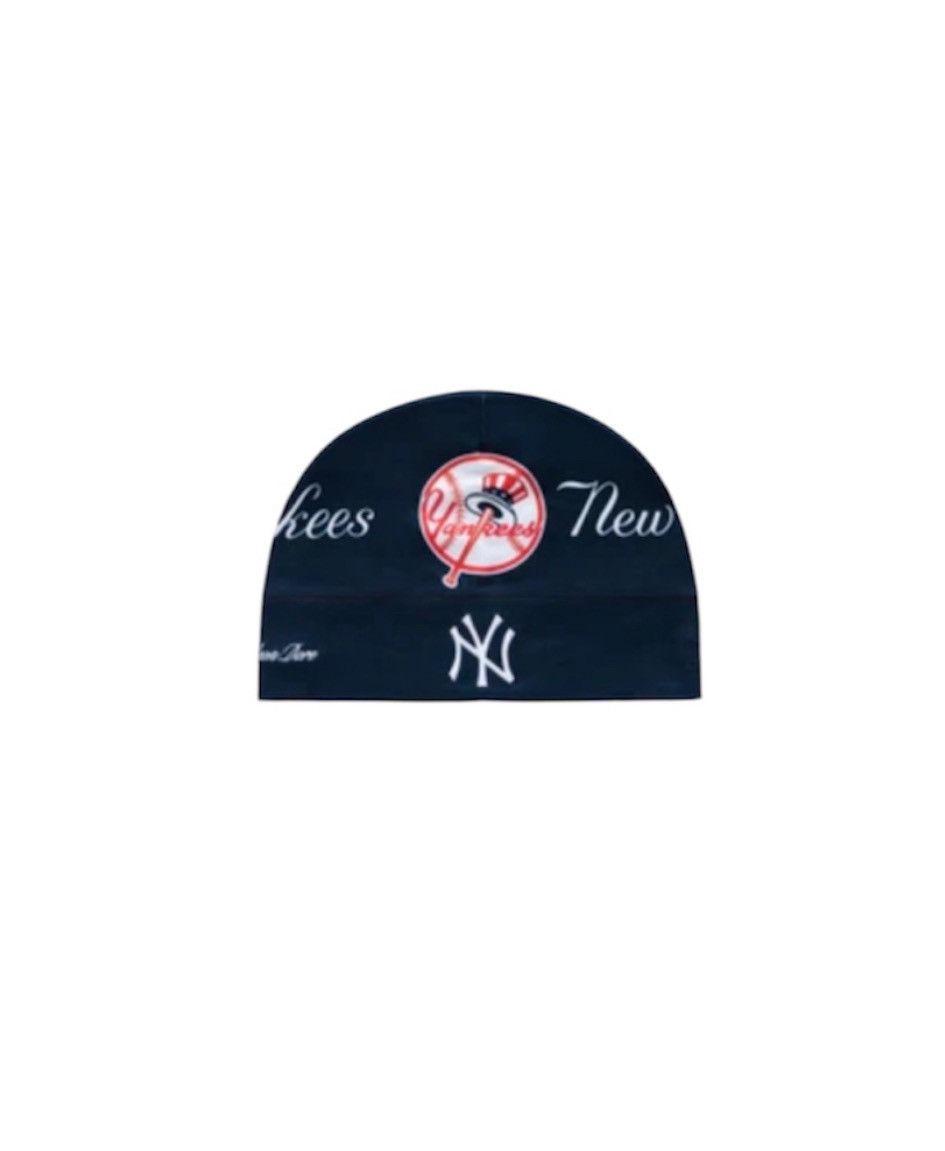 ALD Newera Yankees Fleece Skull Cap Navy（Vintage reputable