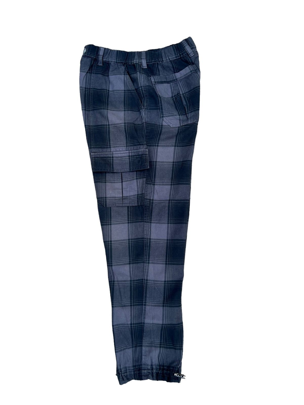 Vintage VTG MILK BOY Japan Check Cargo Trouser Pant Size US 30 / EU 46 - 3 Thumbnail