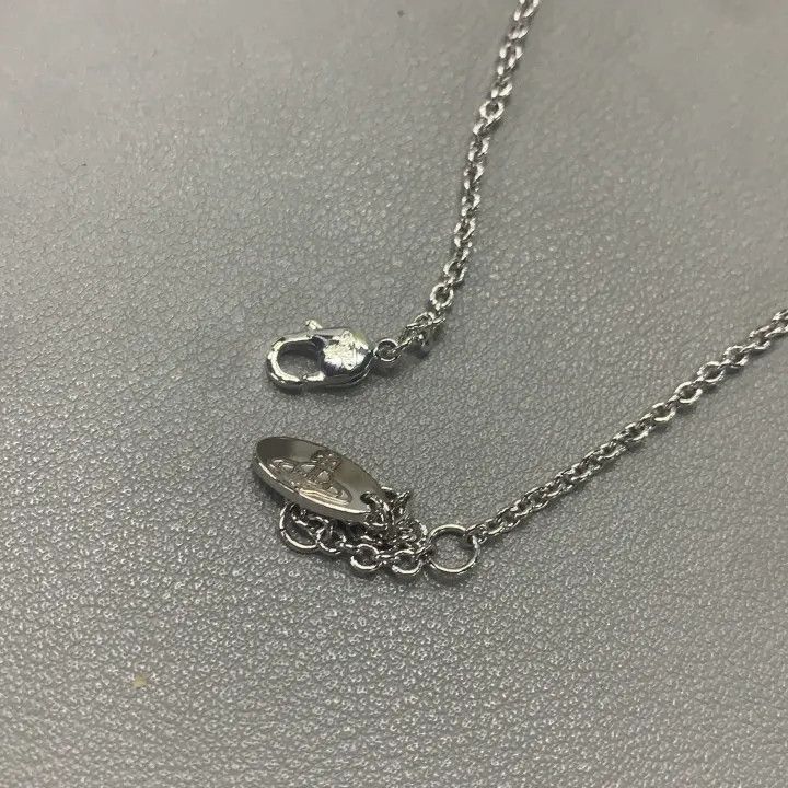 Vivienne Westwood Vivienne Westwood Mayfair Saturn Pendant Necklace -2507 Size ONE SIZE - 5 Thumbnail