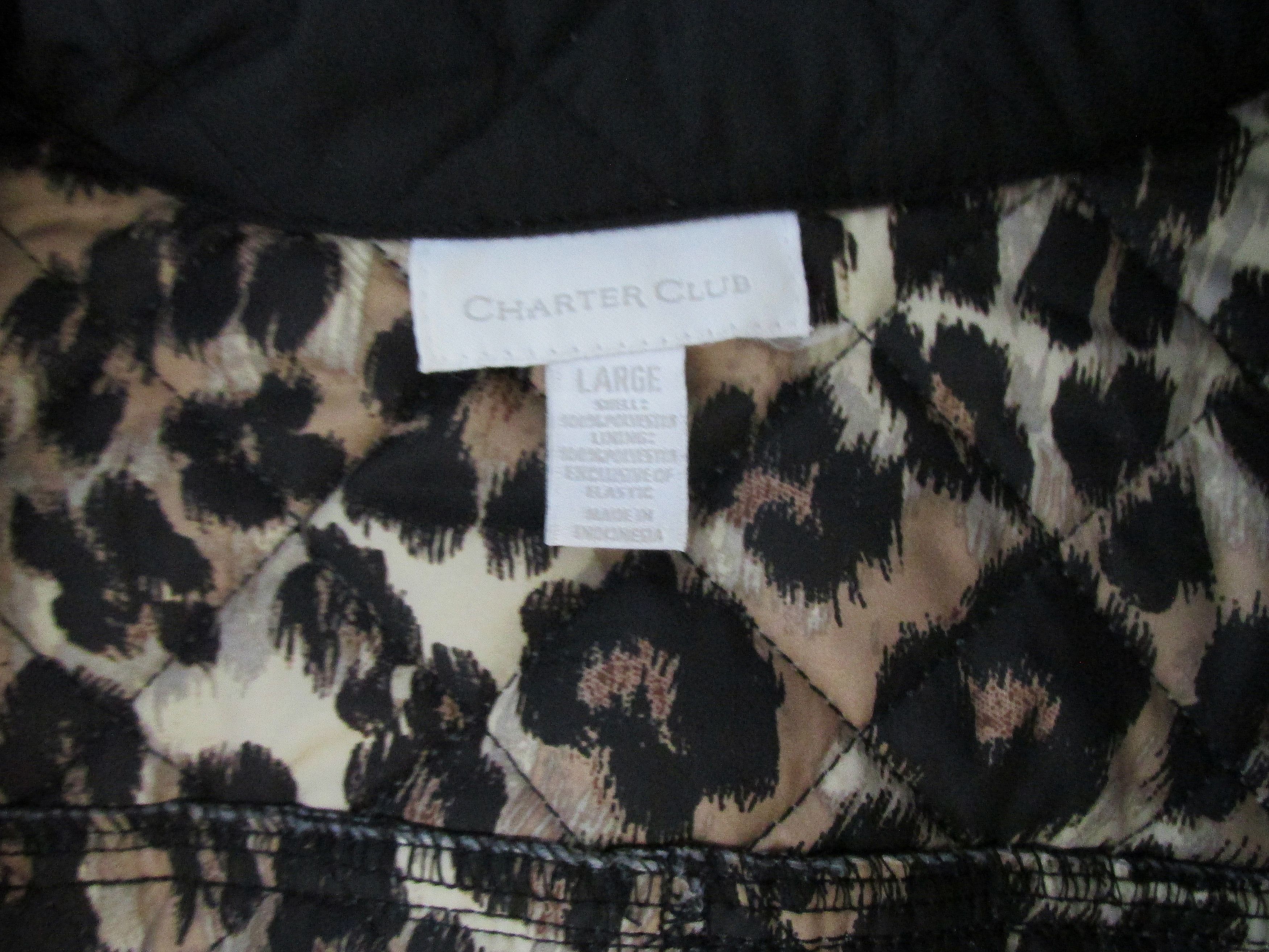Charter Club Charter Club Women's Lightweight Quilted Jacket Size Large Size L / US 10 / IT 46 - 2 Thumbnail