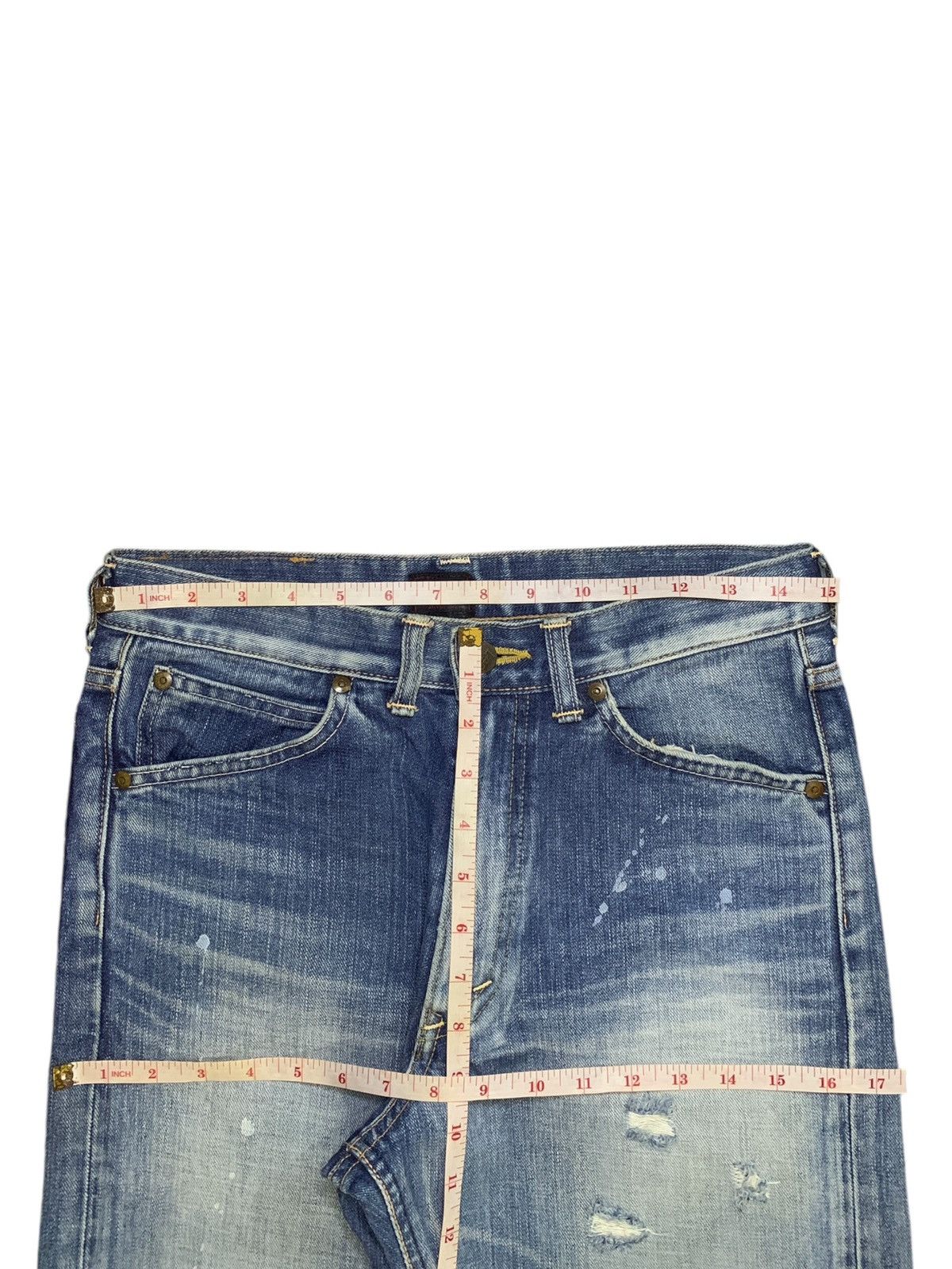 Japanese Brand SALES🔥Vintage Lee Riders Union Made Sanforized Loose Jeans Size US 30 / EU 46 - 12 Thumbnail