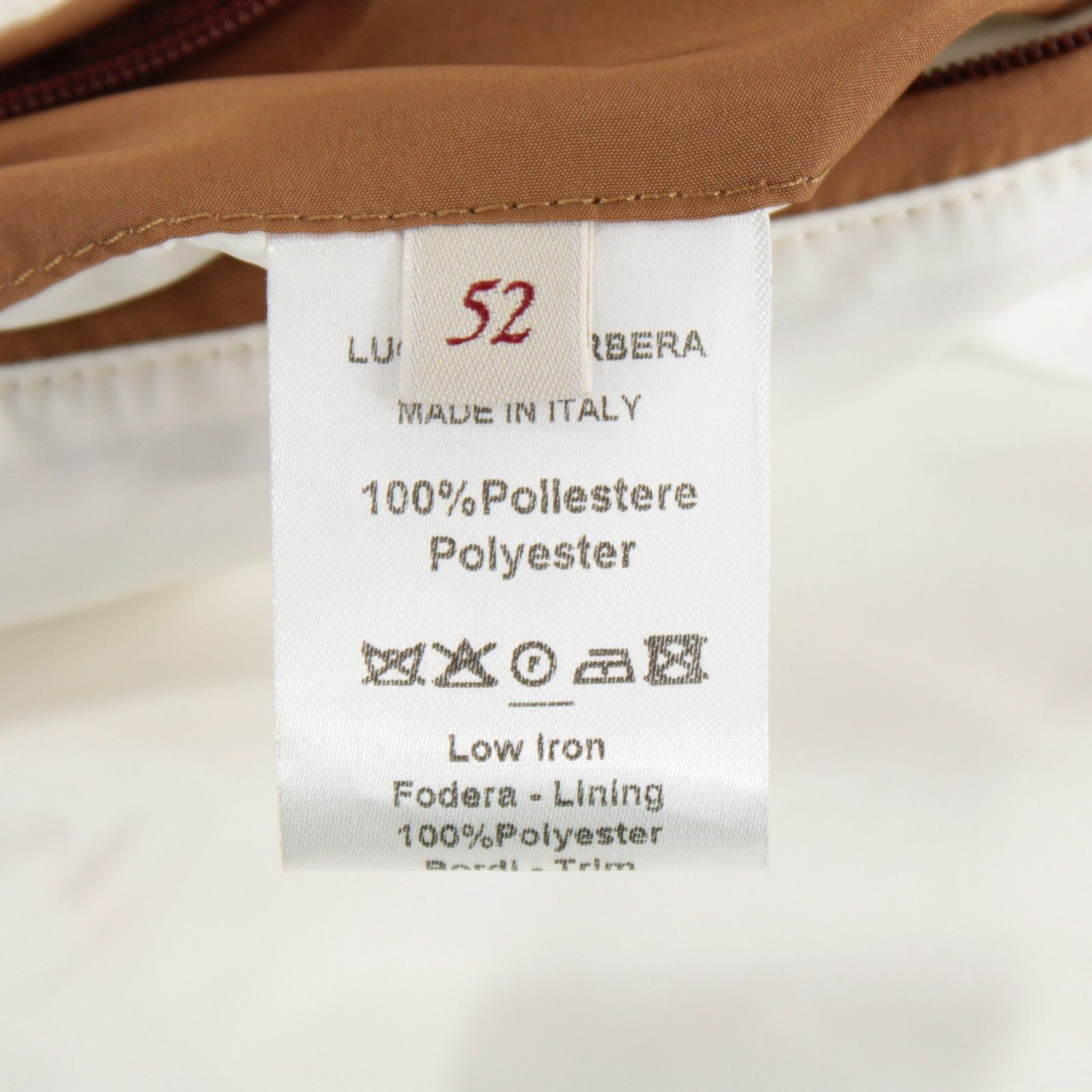 Luciano Barbera Luciano Barbera Vest Size L US In Brown Polyester Size US L / EU 52-54 / 3 - 9 Thumbnail