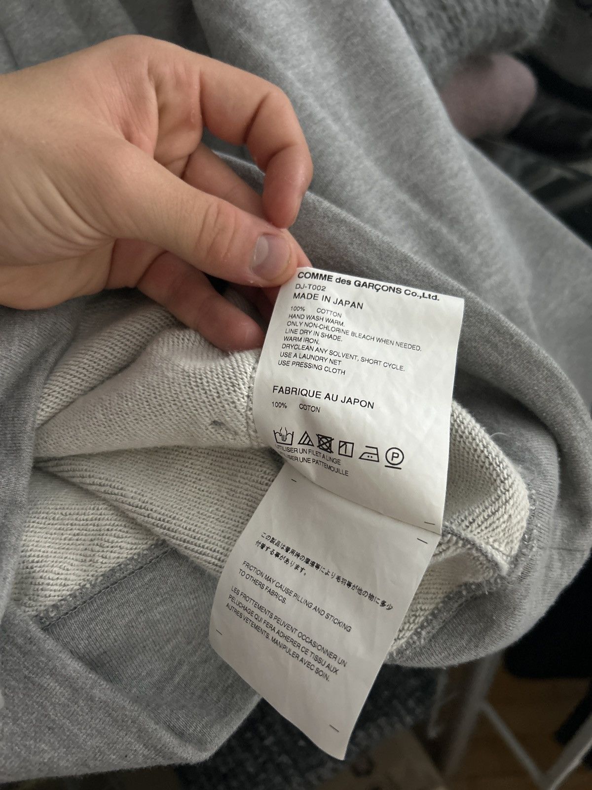 Comme des Garcons Comme des Garcons Homme Deux Muff Pocket Sweater - AW22 Size US M / EU 48-50 / 2 - 8 Thumbnail