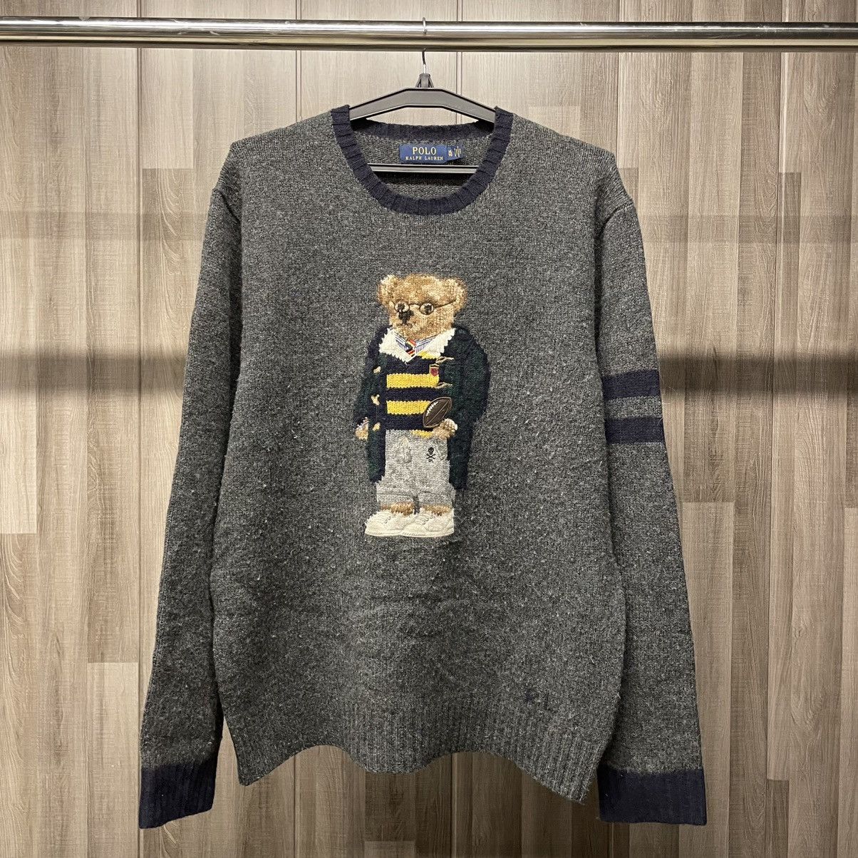Polo Ralph Lauren Polo Ralph Lauren polo bear sweater Size US XL / EU 56 / 4 - 1 Thumbnail