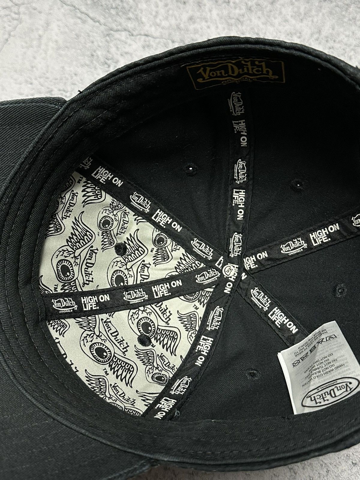 Von Dutch Von Dutch Patch Logo Black Cap Size ONE SIZE - 11 Thumbnail