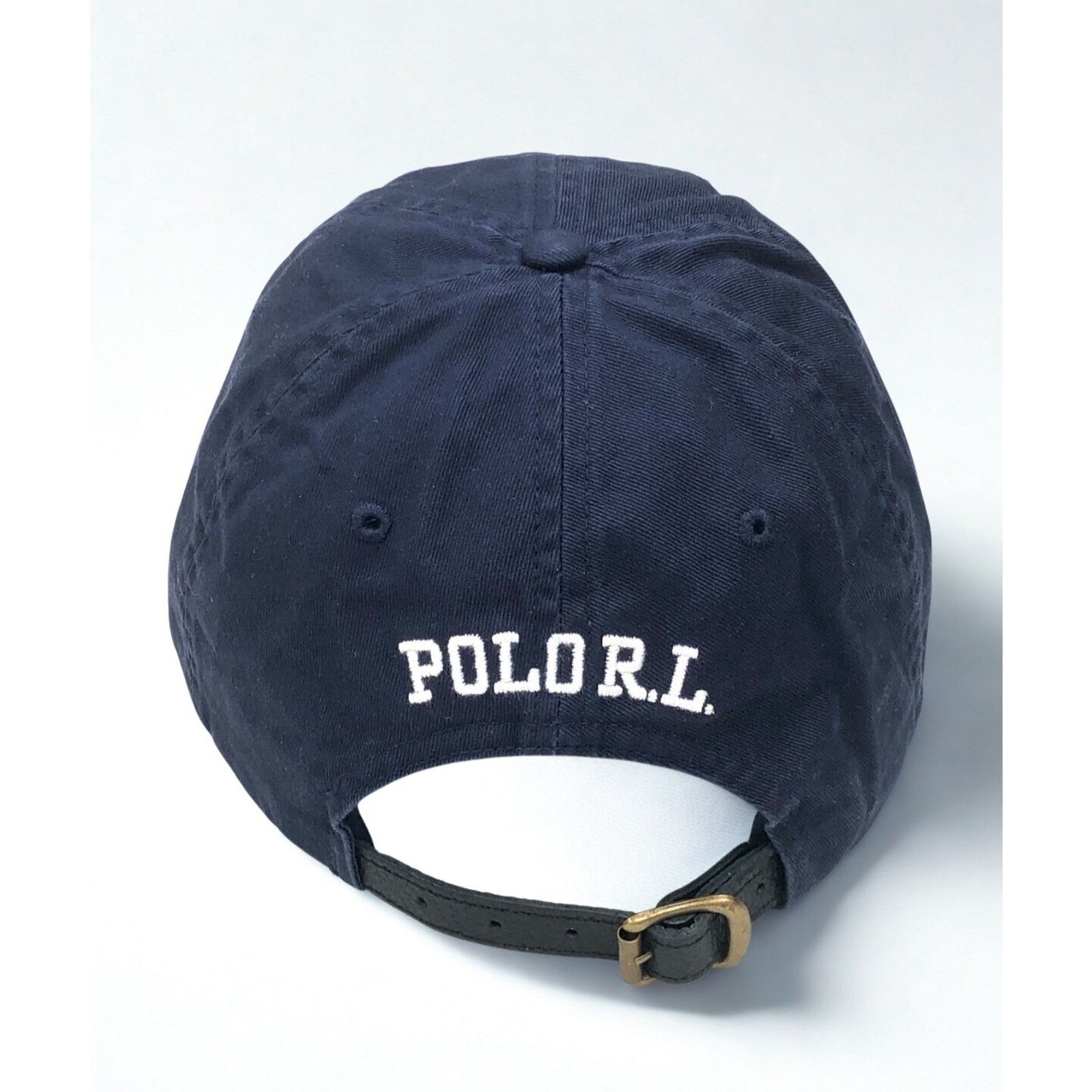Polo Ralph Lauren Polo Ralph Lauren P-Wing Foot Adjustable Hat Leather Strap Size ONE SIZE - 7 Thumbnail