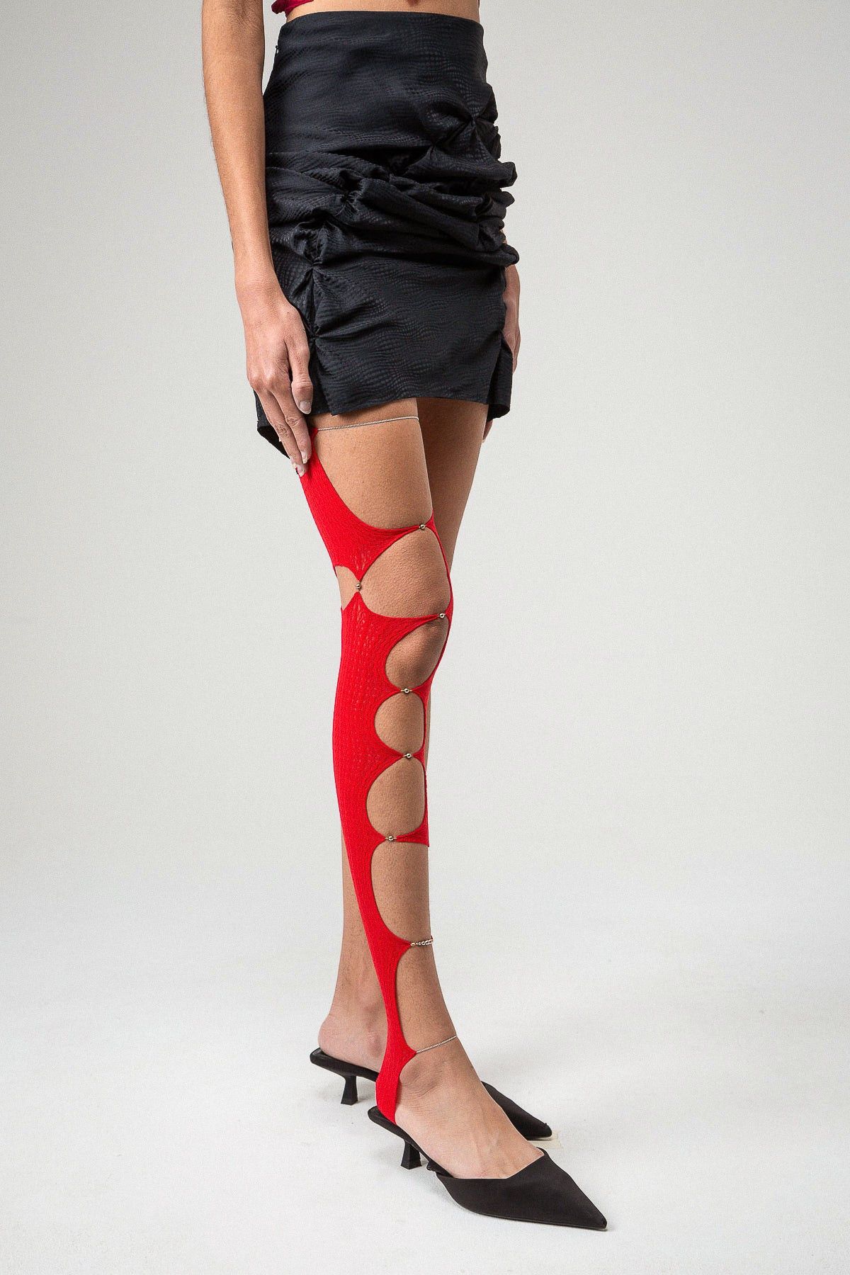 RUIbuilt $380 RUI Size 1 Single Cutout Leg Stocking Size ONE SIZE - 1 Thumbnail