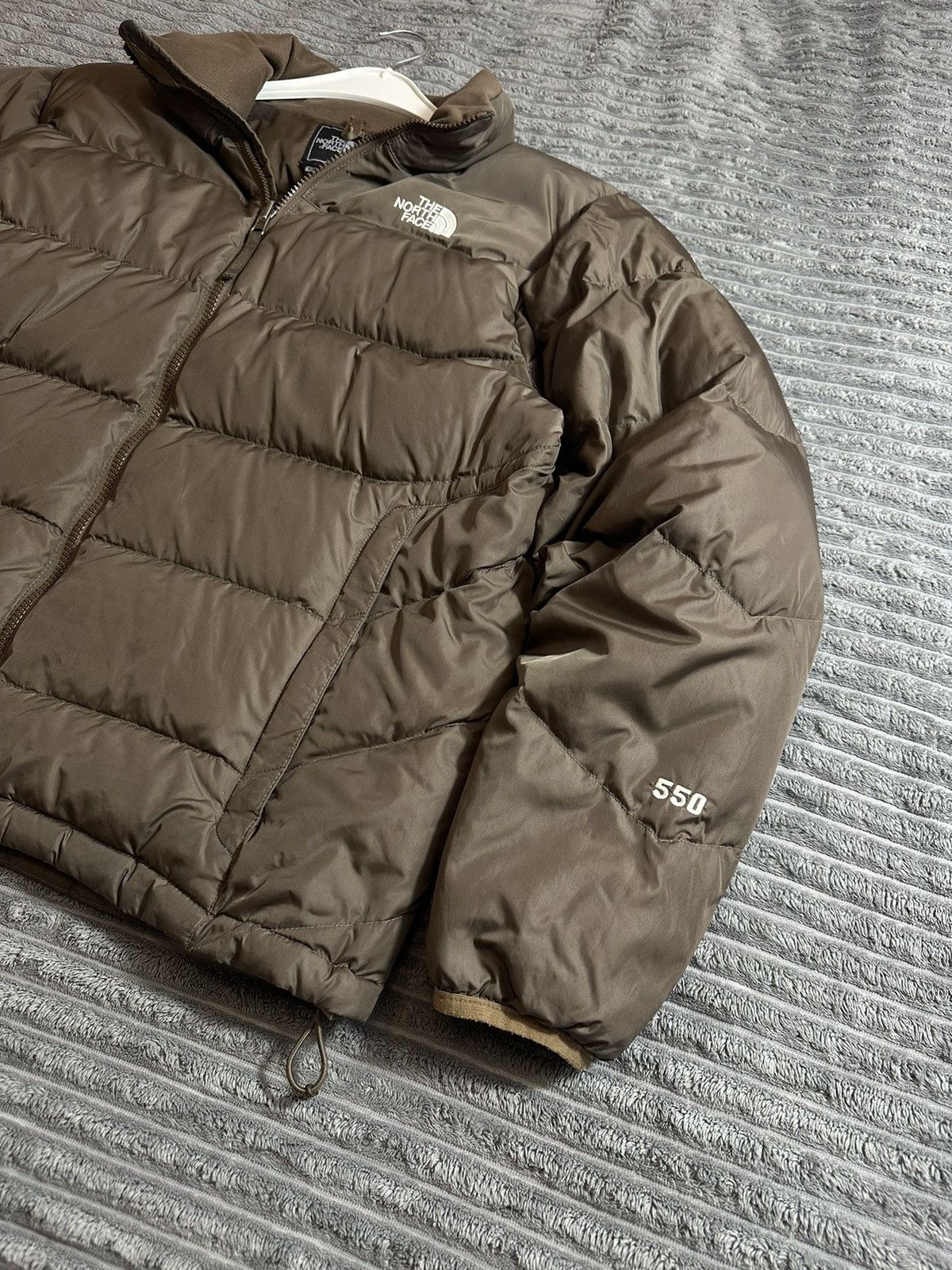 The North Face Brown Vintage 550 Puffer Down Jacket