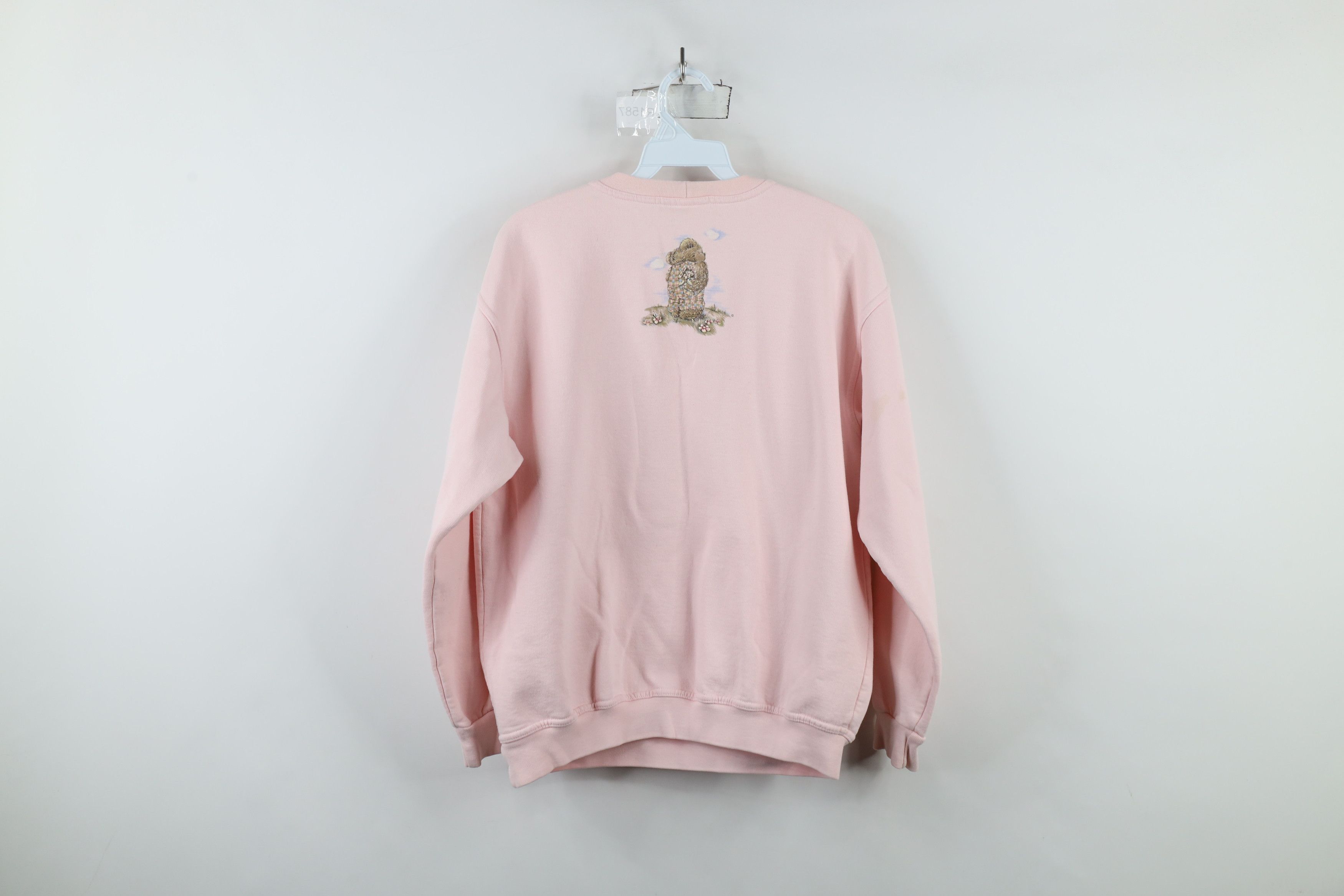 Vintage Vintage 90s Streetwear Balloon Teddy Bear Sweatshirt Size L / US 10 / IT 46 - 11 Thumbnail