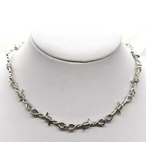 Jewelry Kataishi x Ryoko Torn Chocker Chain Necklace Size ONE SIZE - 1 Thumbnail