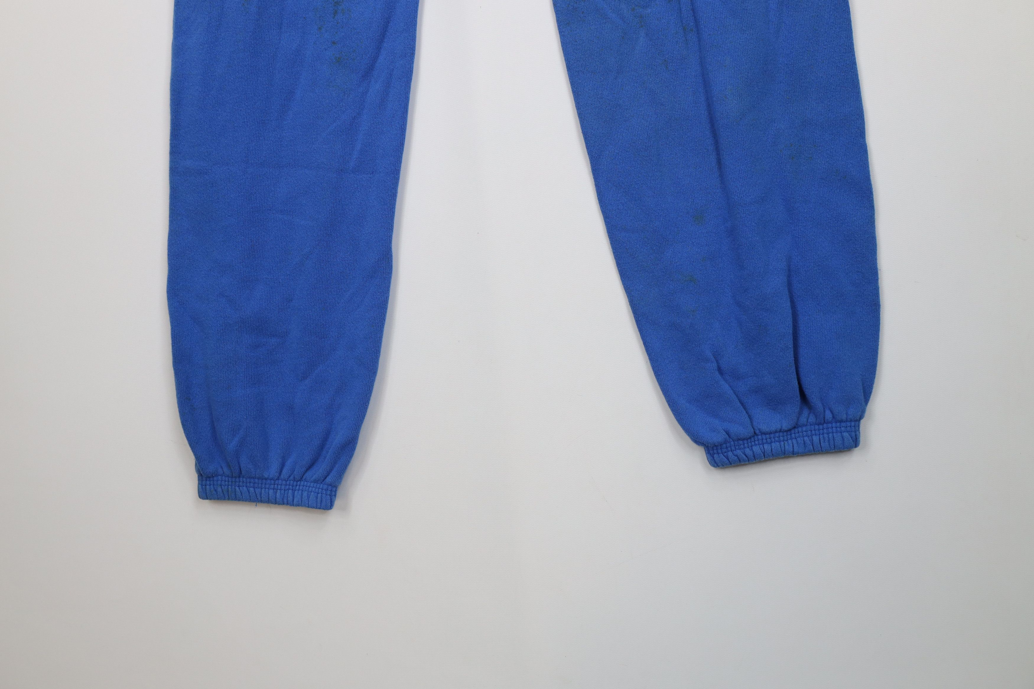 Hanes Vintage 80s 90s Hanes Sweatpants Joggers Royal Blue USA Size US 32 / EU 48 - 11 Thumbnail