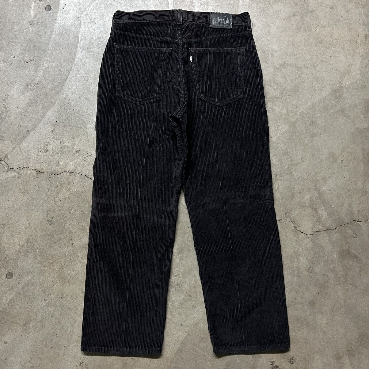 Levi's × Levi's Vintage Clothing × Vintage Vintage 90’s Levi’s Silver-Tab Grey BAGGY Corduroy Pants Size US 34 / EU 50 - 1 Thumbnail