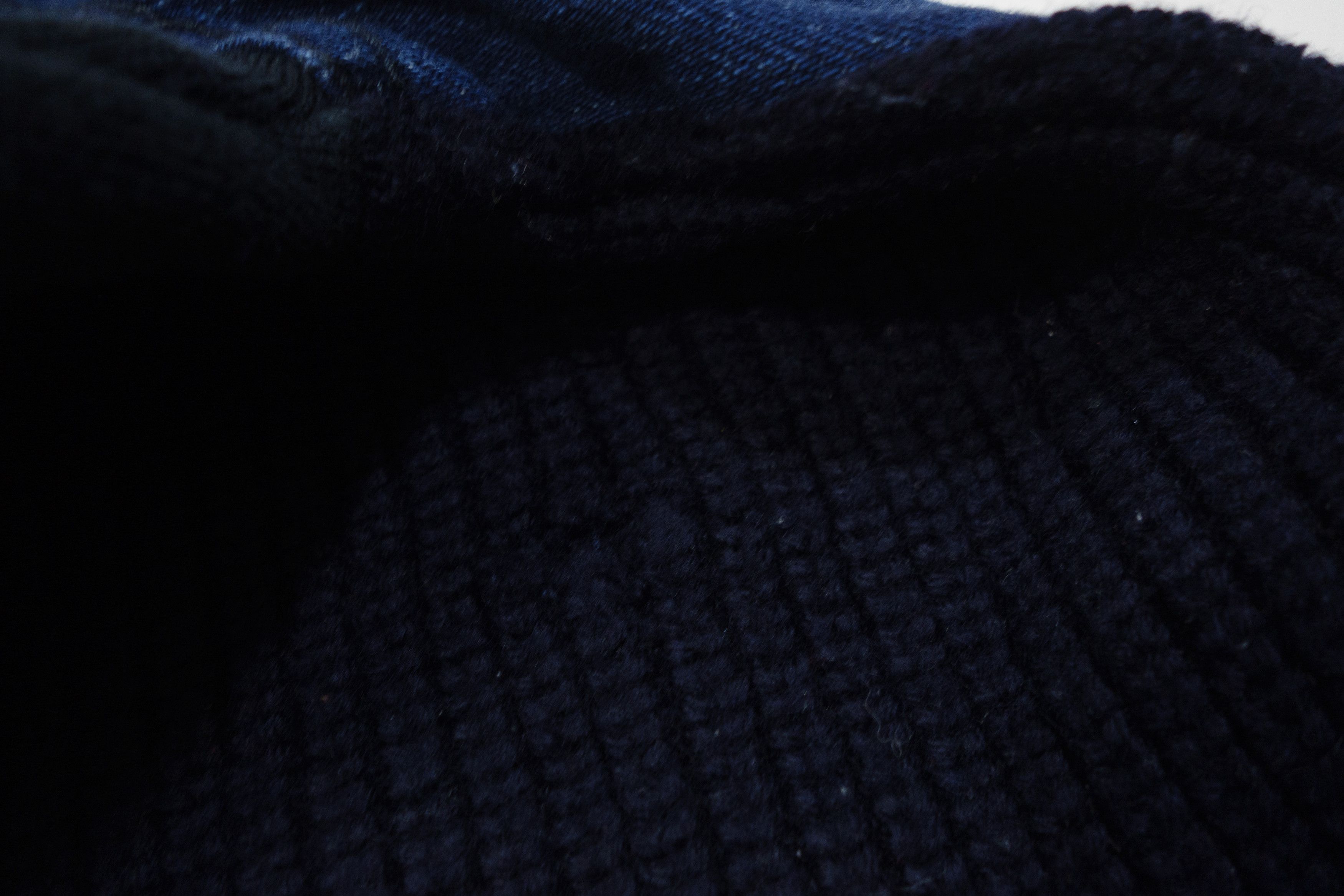 Louis Vuitton Block Knit Front Denim Asymmetric Shoulder Zip Sweatshirt Size M / US 6-8 / IT 42-44 - 8 Thumbnail