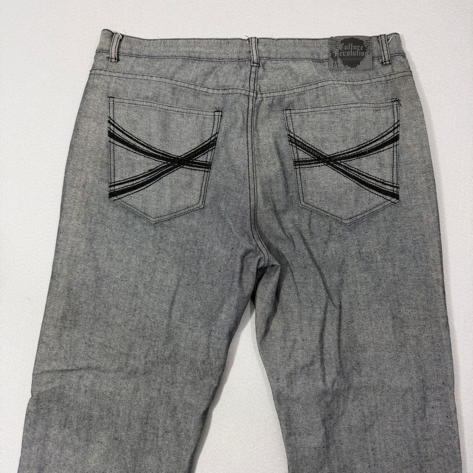 Vintage Vintage Culture Revolution Jeans 38x32 Baggy y2k Grunge Size US 38 / EU 54 - 5 Thumbnail