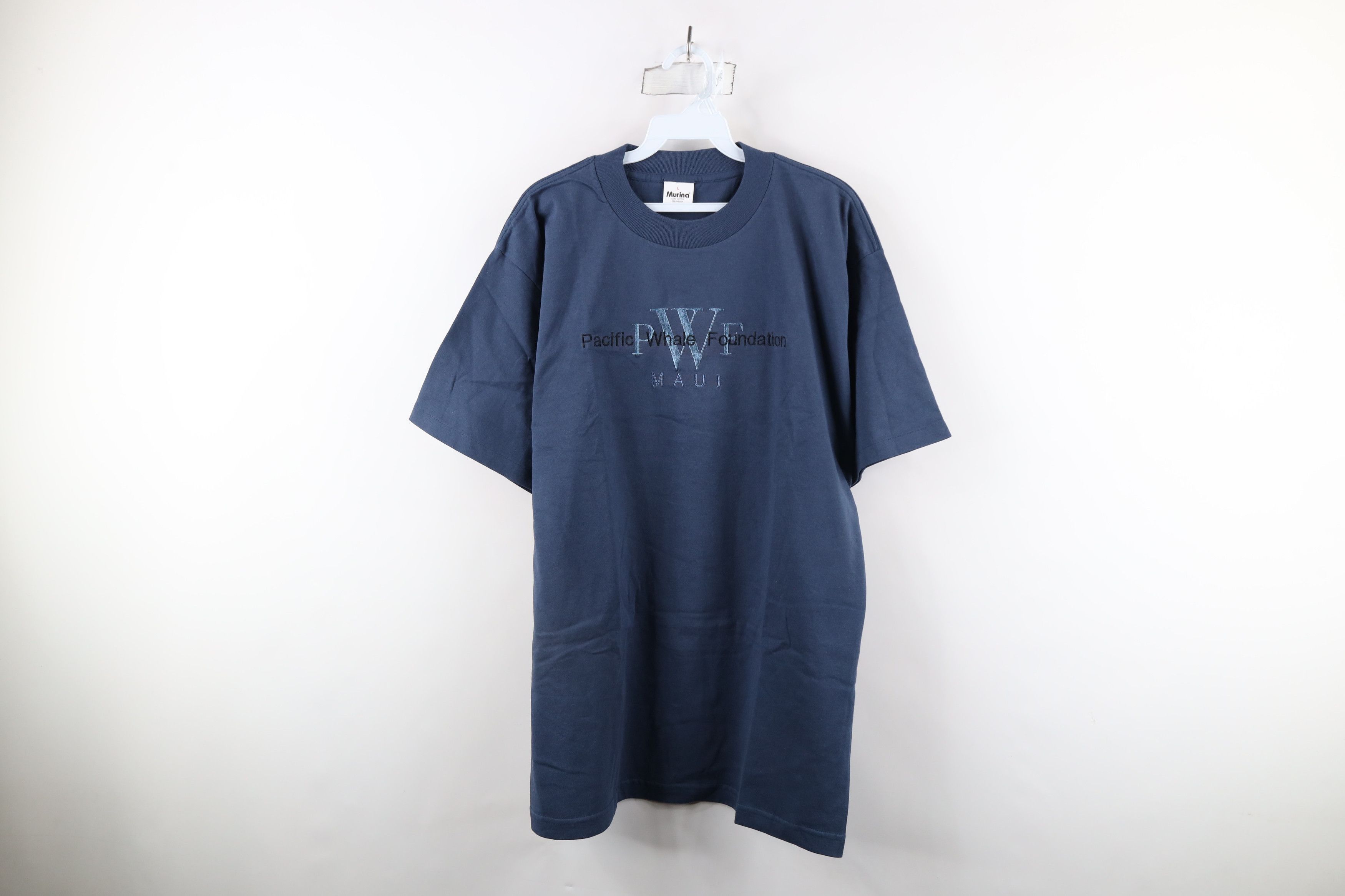 Vintage Vintage 90s Pacific Whale Foundation Maui Hawaii T-Shirt USA Size US L / EU 52-54 / 3 - 1 Thumbnail