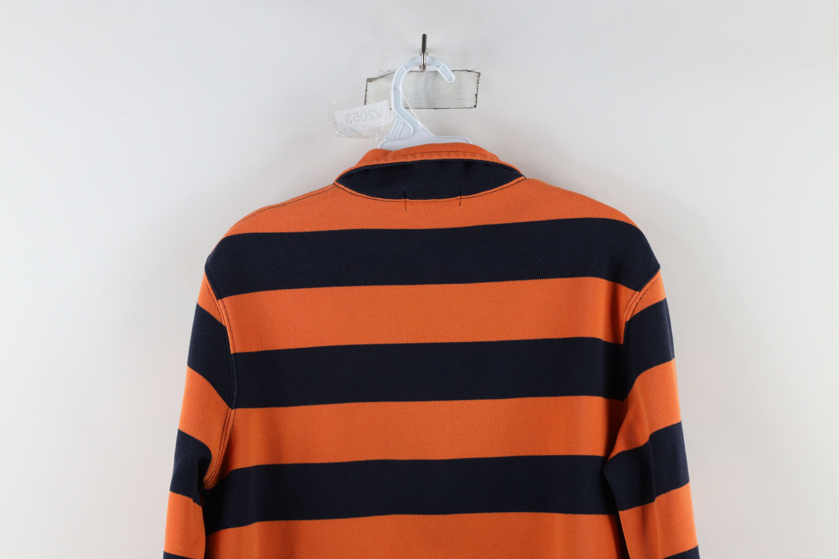 Ralph Lauren × Vintage Vintage 90s Ralph Lauren Striped Half Zip Sweatshirt USA Size M / US 6-8 / IT 42-44 - 11 Thumbnail