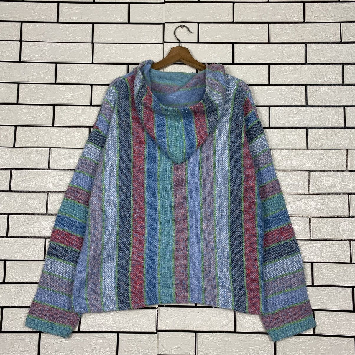 Japanese Brand Vintage Anorak Hoodie Wool Jacket Molina Striped Design Size US S / EU 44-46 / 1 - 9 Thumbnail