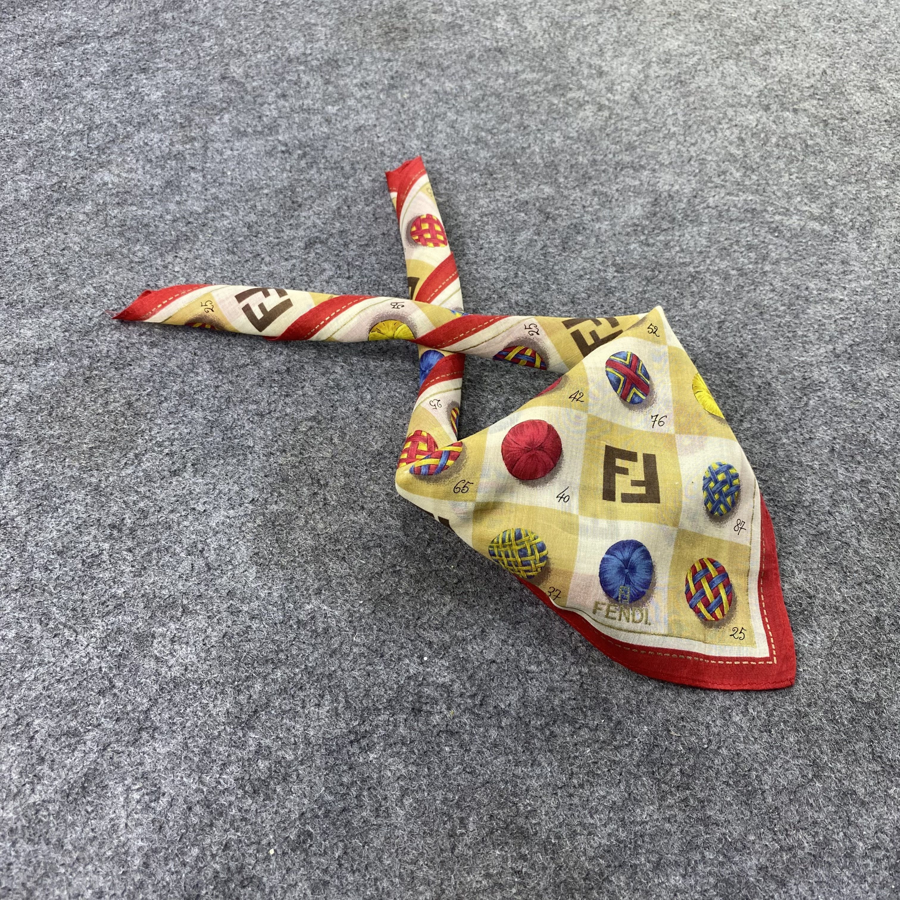 Fendi Fendi Handkerchief / Bandana / Neckerchief-B2143 Size ONE SIZE - 1 Thumbnail