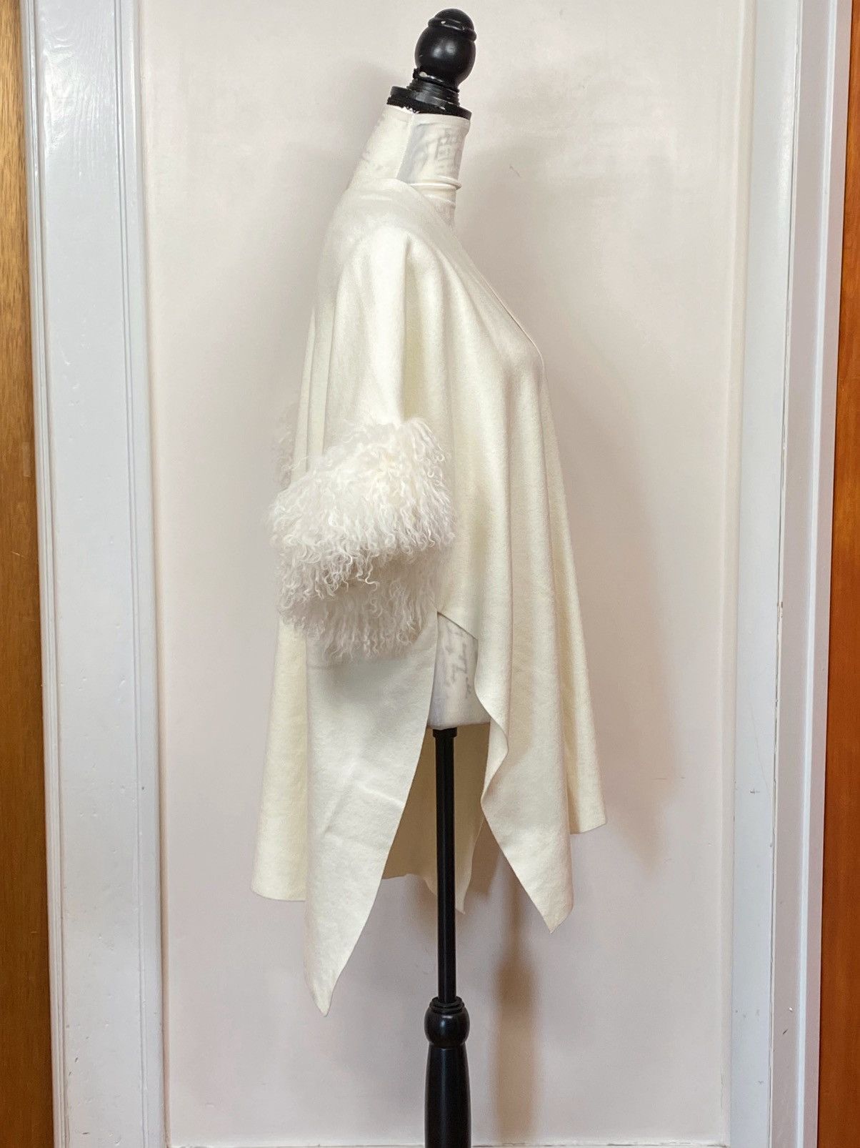 Other Gorski Knit Wool Vest With Mongolian Lamb Cuffs Size ONE SIZE - 7 Thumbnail