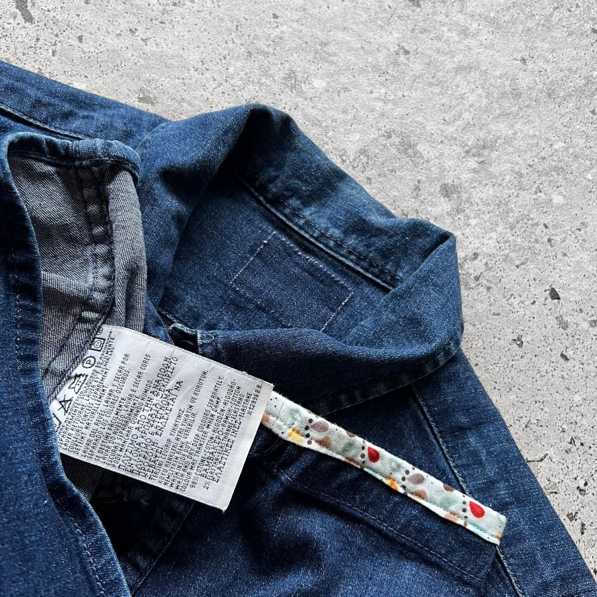 Levi's × Levi's Vintage Clothing × Vintage Levis Womens Vintage Button Blue Denim Jean Shirt Size S / US 4 / IT 40 - 6 Thumbnail