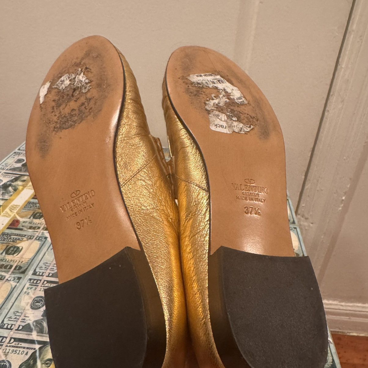 Valentino Nappa panther loafer Size US 7.5 / IT 37.5 - 4 Thumbnail
