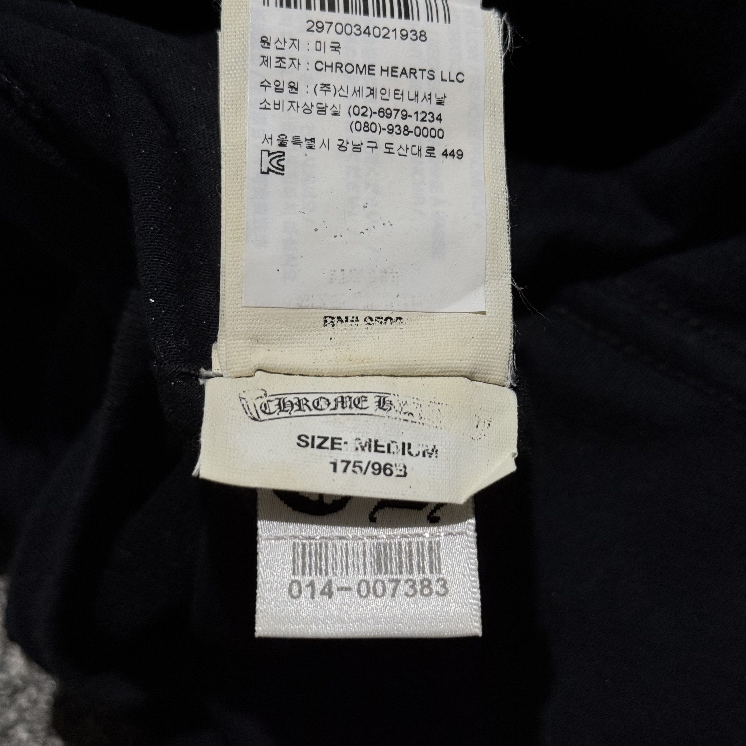 Chrome Hearts Chrome Hearts FOTI Tee Size US M / EU 48-50 / 2 - 8 Thumbnail