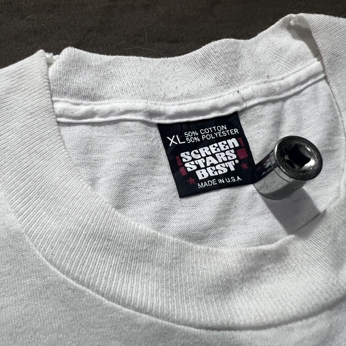 Vintage Vintage 90s I.M.A. PAC- LOC God Jesus Bible Holy Tee XL Size US XL / EU 56 / 4 - 3 Thumbnail