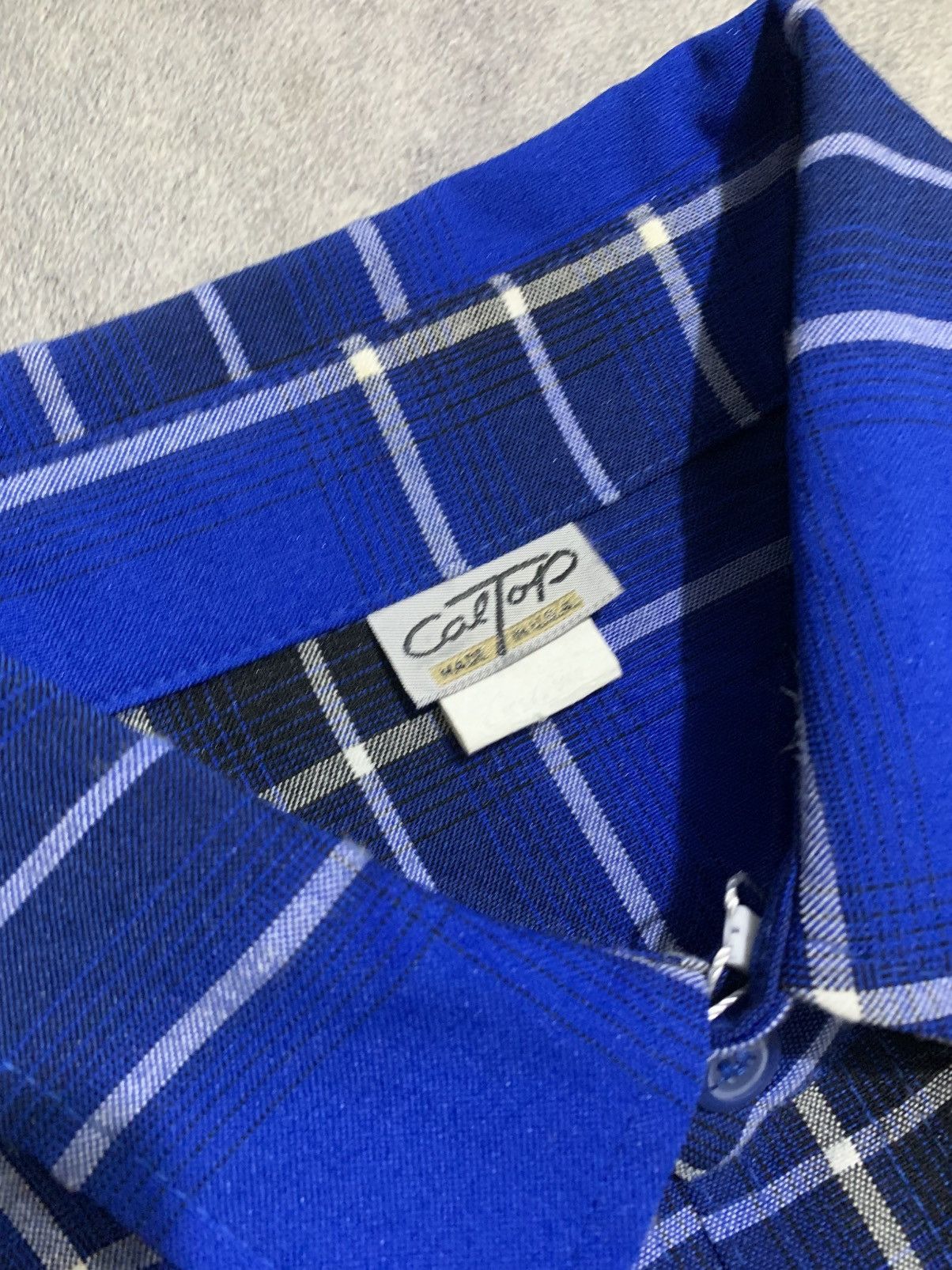 Other Caltop short sleeve veterano plaid flannel shirt Size US XXL / EU 58 / 5 - 3 Thumbnail