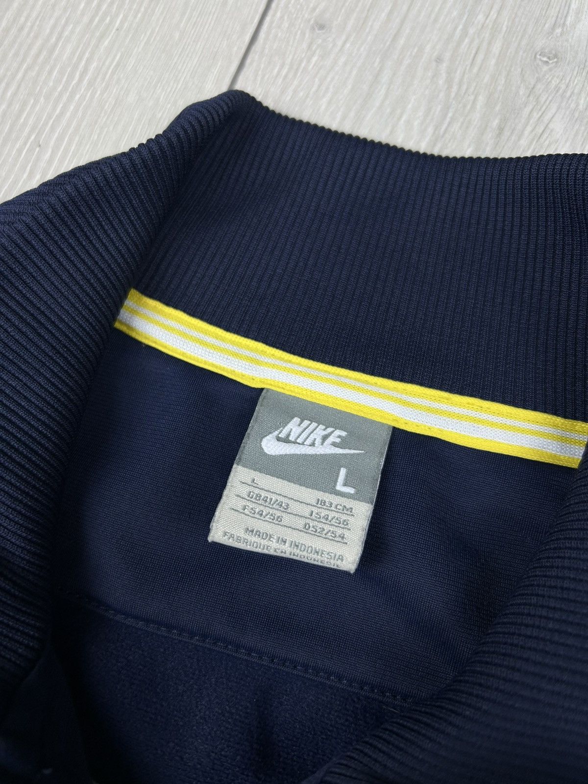 Nike × Vintage Nike Vintage Track Jacket size L big logo Size US L / EU 52-54 / 3 - 5 Thumbnail