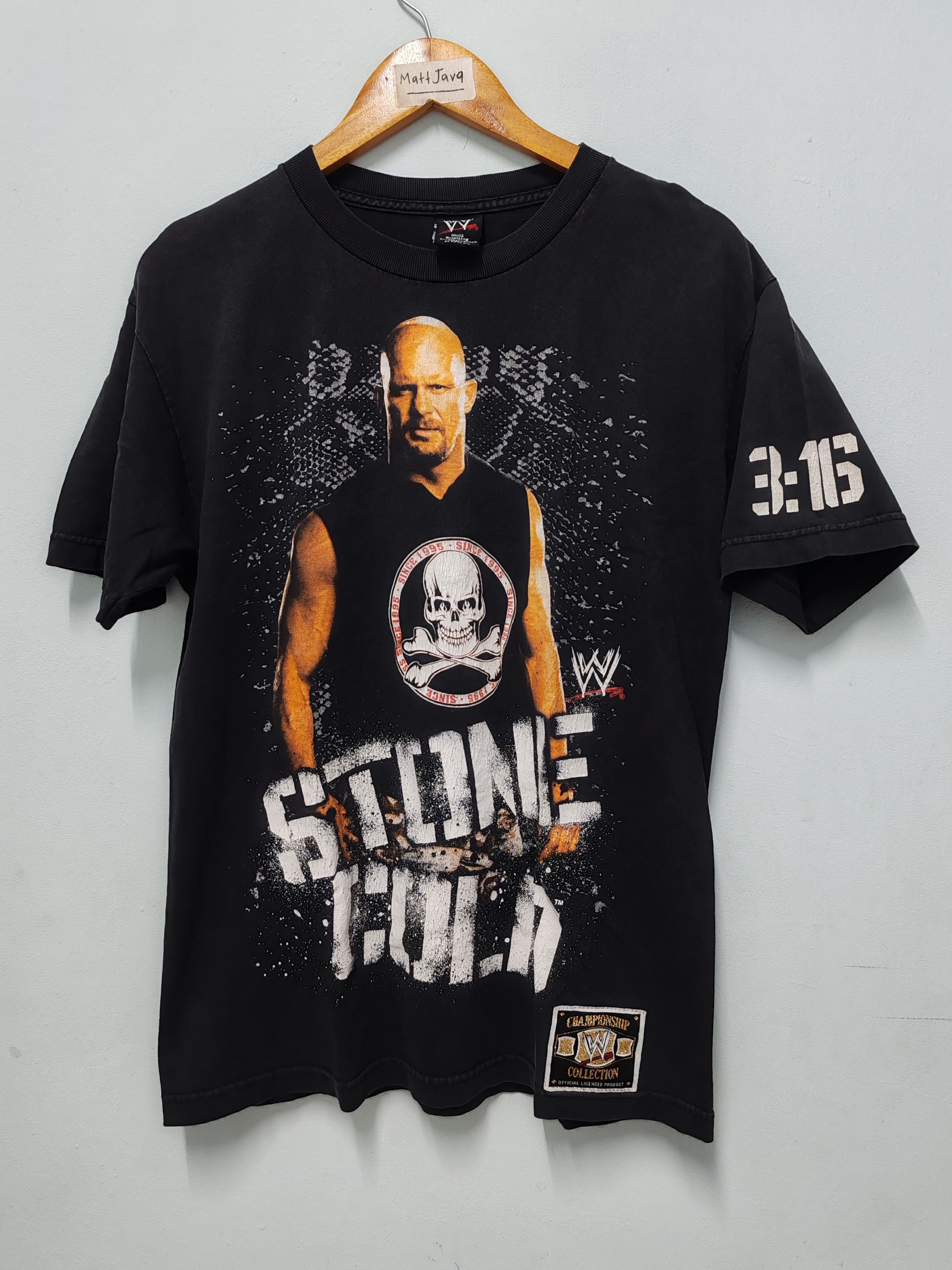 WWF Vintage Stone Cold WWE WWF Tee Rock Hbk Undertaker Size US M / EU 48-50 / 2 - 1 Thumbnail