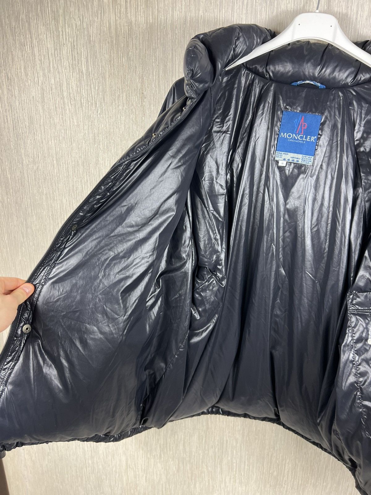 Moncler Vintage Moncler Grenoble goose down jacket arm logo puffer Size US L / EU 52-54 / 3 - 24 Thumbnail