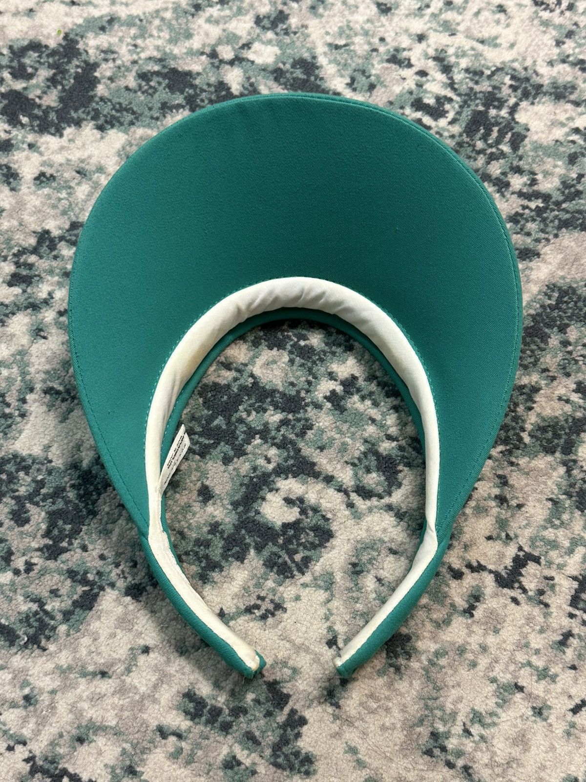 Balenciaga 1990 - Balenciaga BB Logo Visor Hats (Turquoise) Size ONE SIZE - 9 Thumbnail