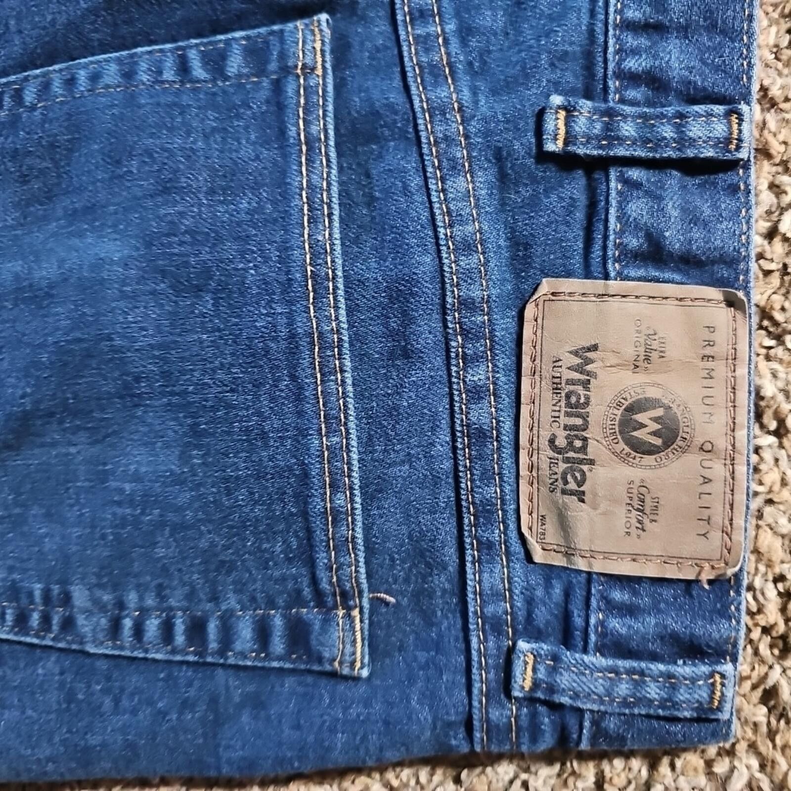 Wrangler Wrangler 42x29 Regular Fit Jeans Size US 42 / EU 58 - 6 Thumbnail