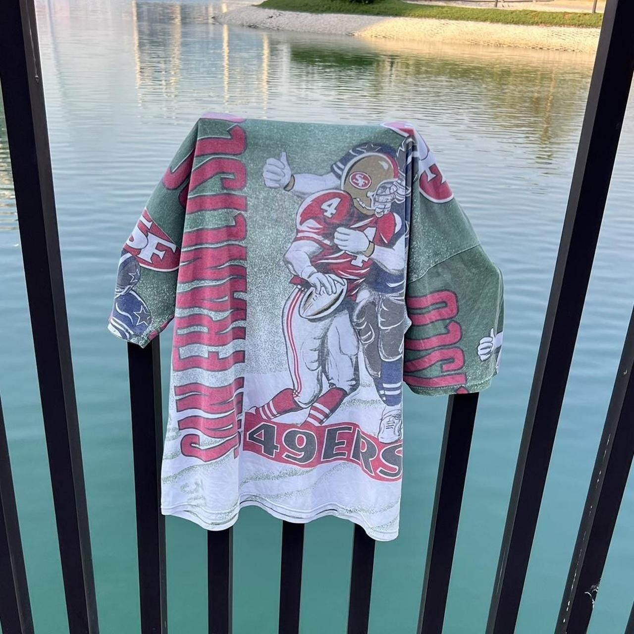 Vintage Vintage 49ERS San Francisco 90s T-shirt Size US XL / EU 56 / 4 - 1 Thumbnail