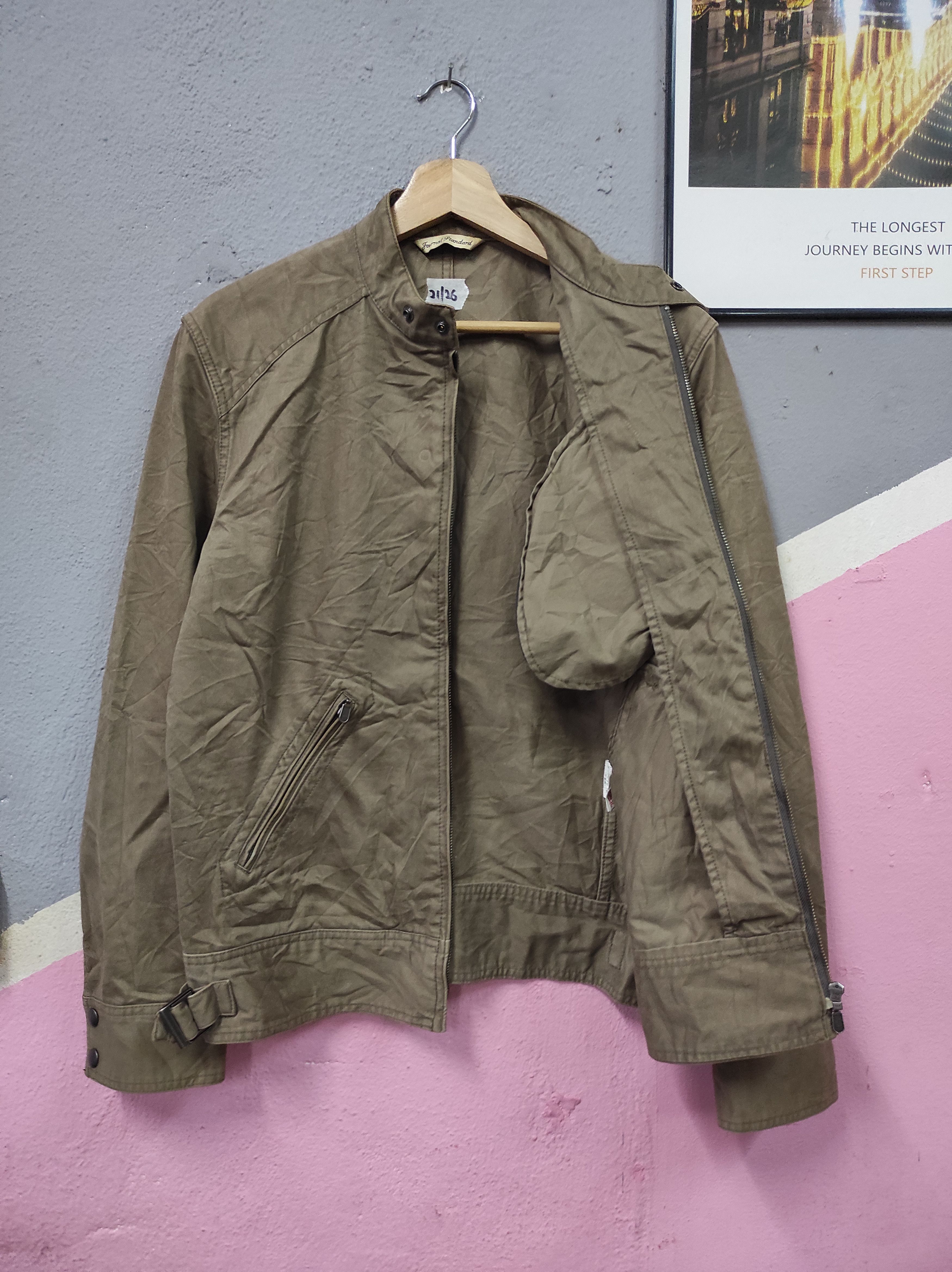Journal Standard JOURNAL STANDARD BIKER JACKET Size US L / EU 52-54 / 3 - 3 Thumbnail